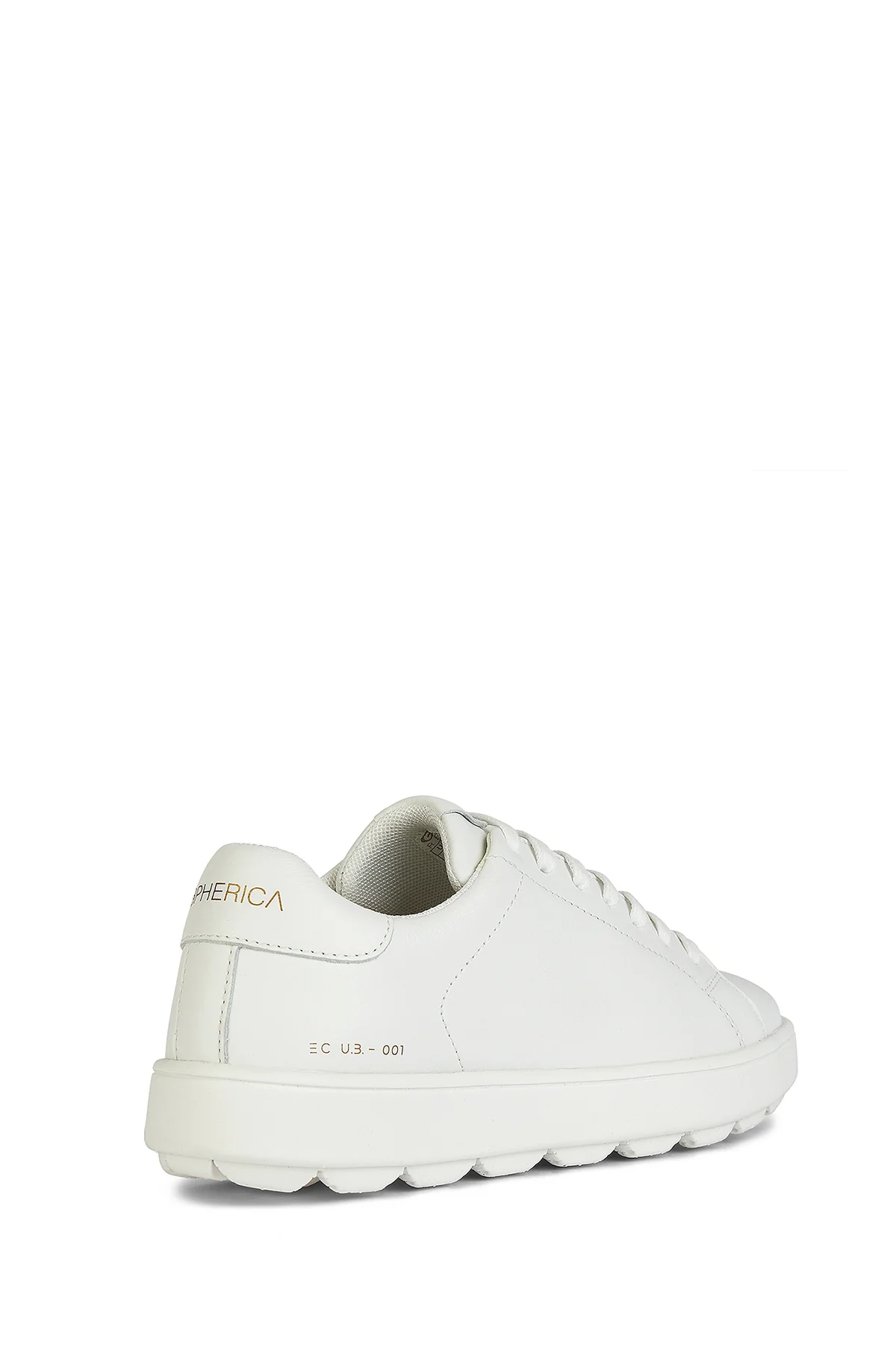 Geox Kadın Beyaz Bağcıklı  Spherica Ecub Deri Sneaker - Image 2