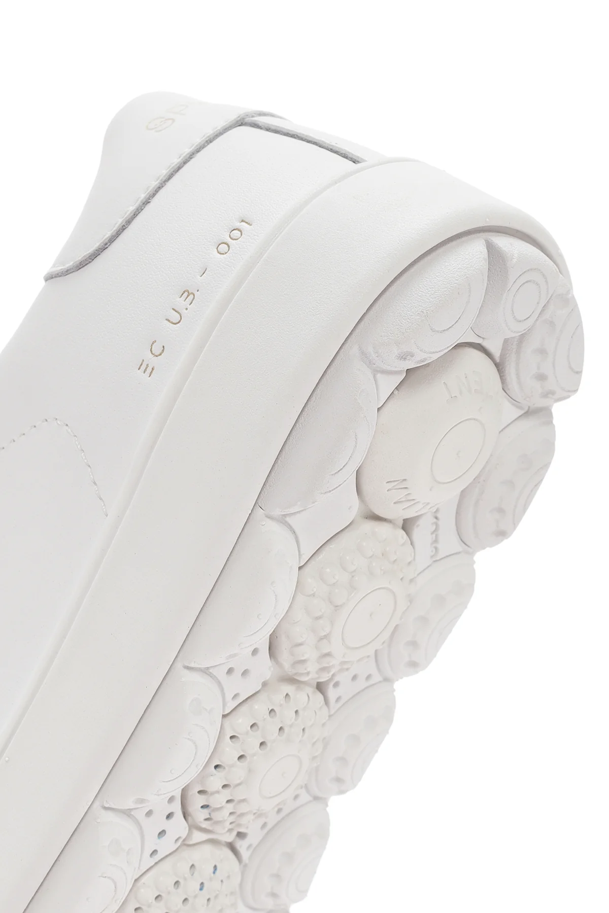 Geox Kadın Beyaz Bağcıklı  Spherica Ecub Deri Sneaker - Image 8