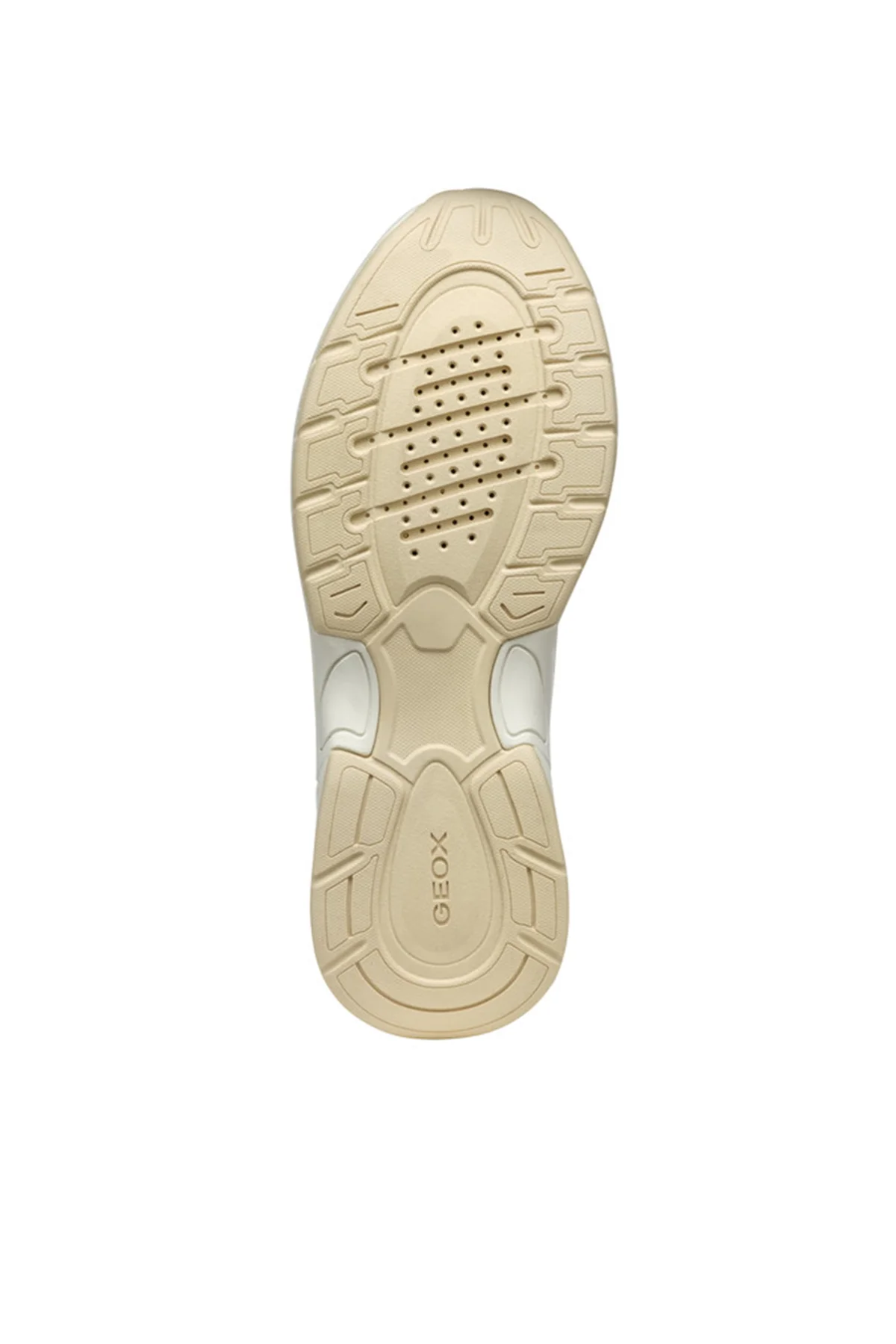 Geox Kadın Beyaz Zarvia Bağcıklı Kalın Tabanlı Deri Sneaker - Image 6