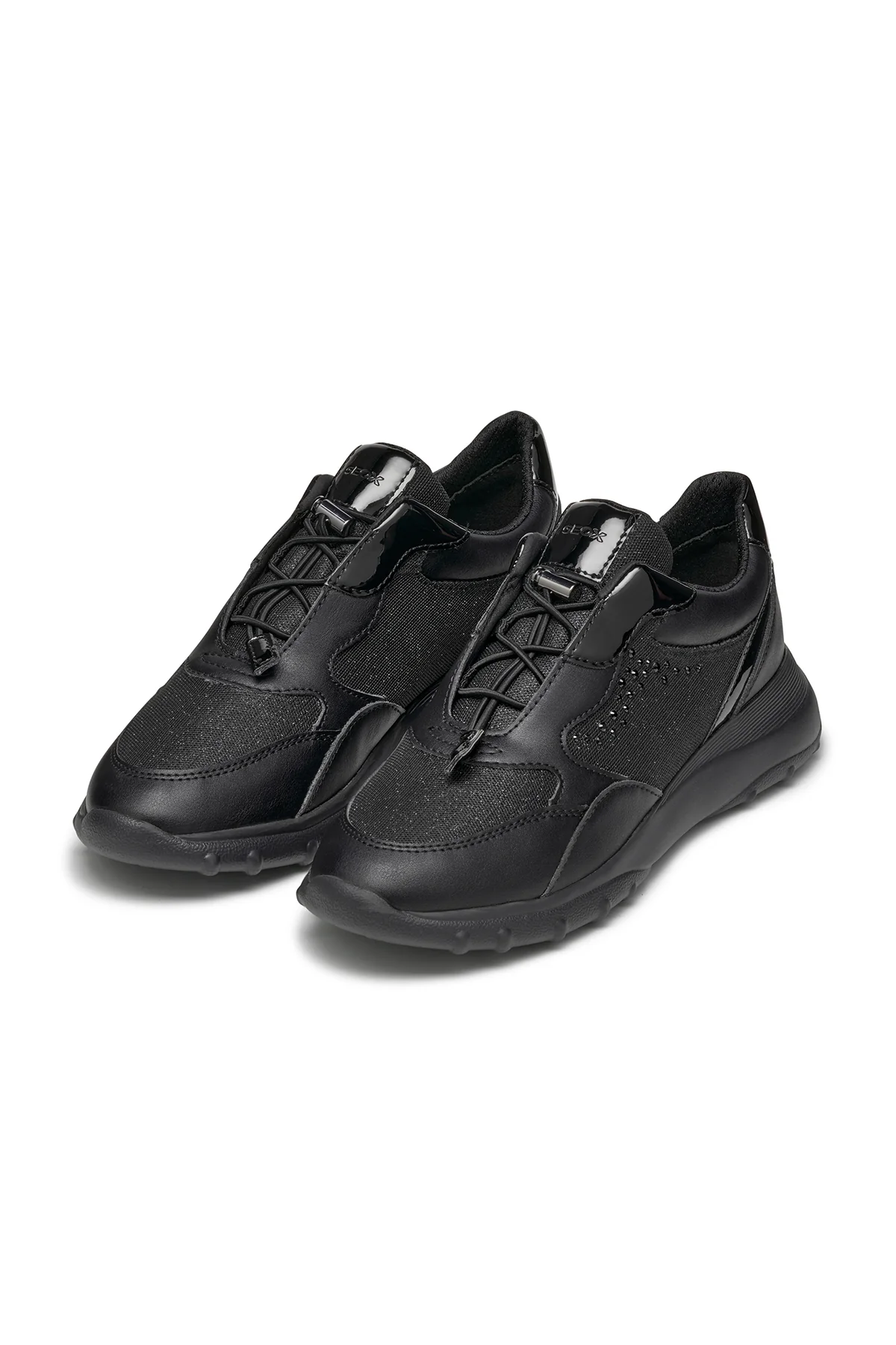 Geox Kadın Siyah Alleniee B Taş Detaylı Sneaker - Image 3