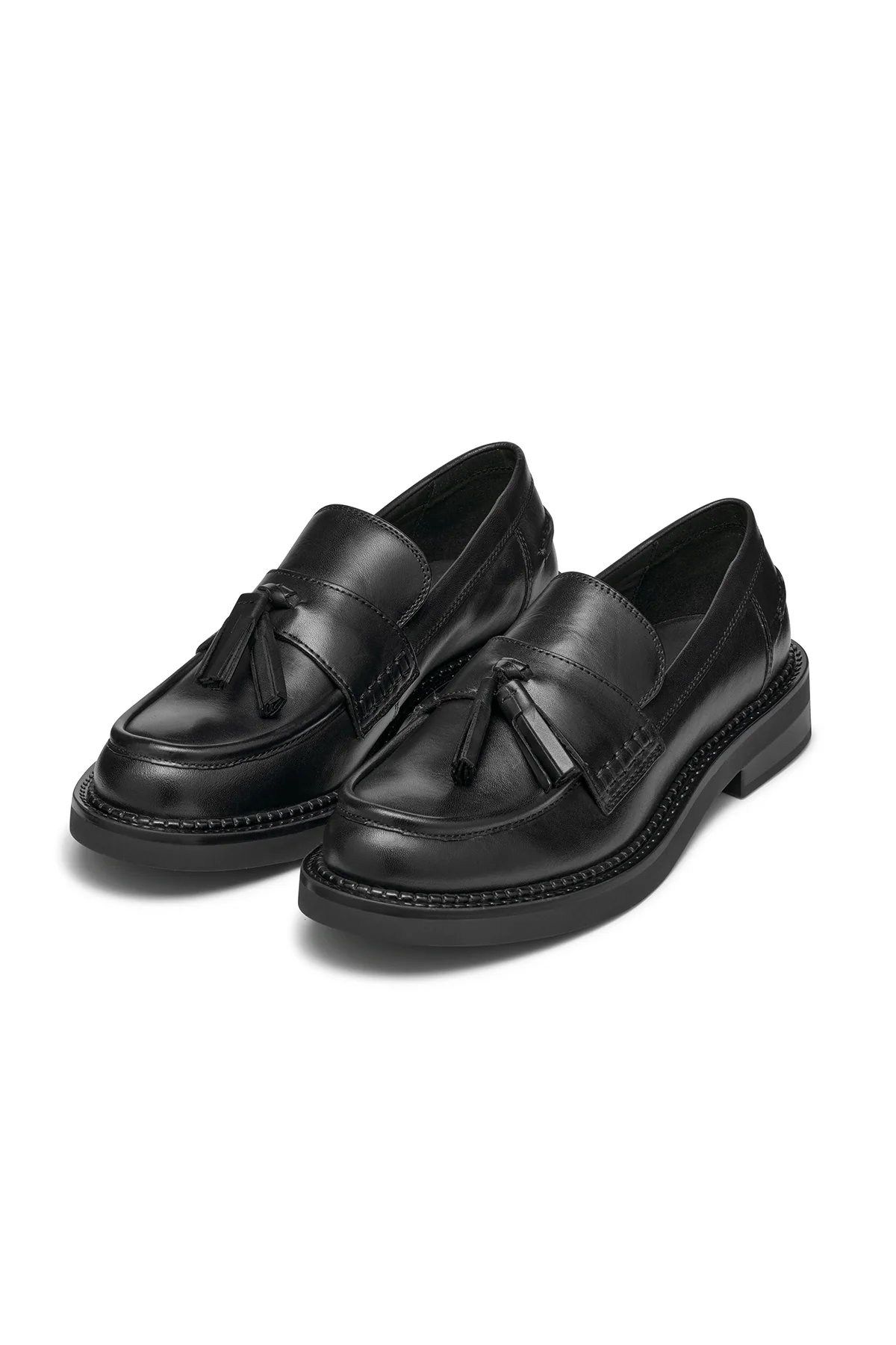 Geox Kadın Siyah Serilda Deri Maskülen Loafer - Image 3