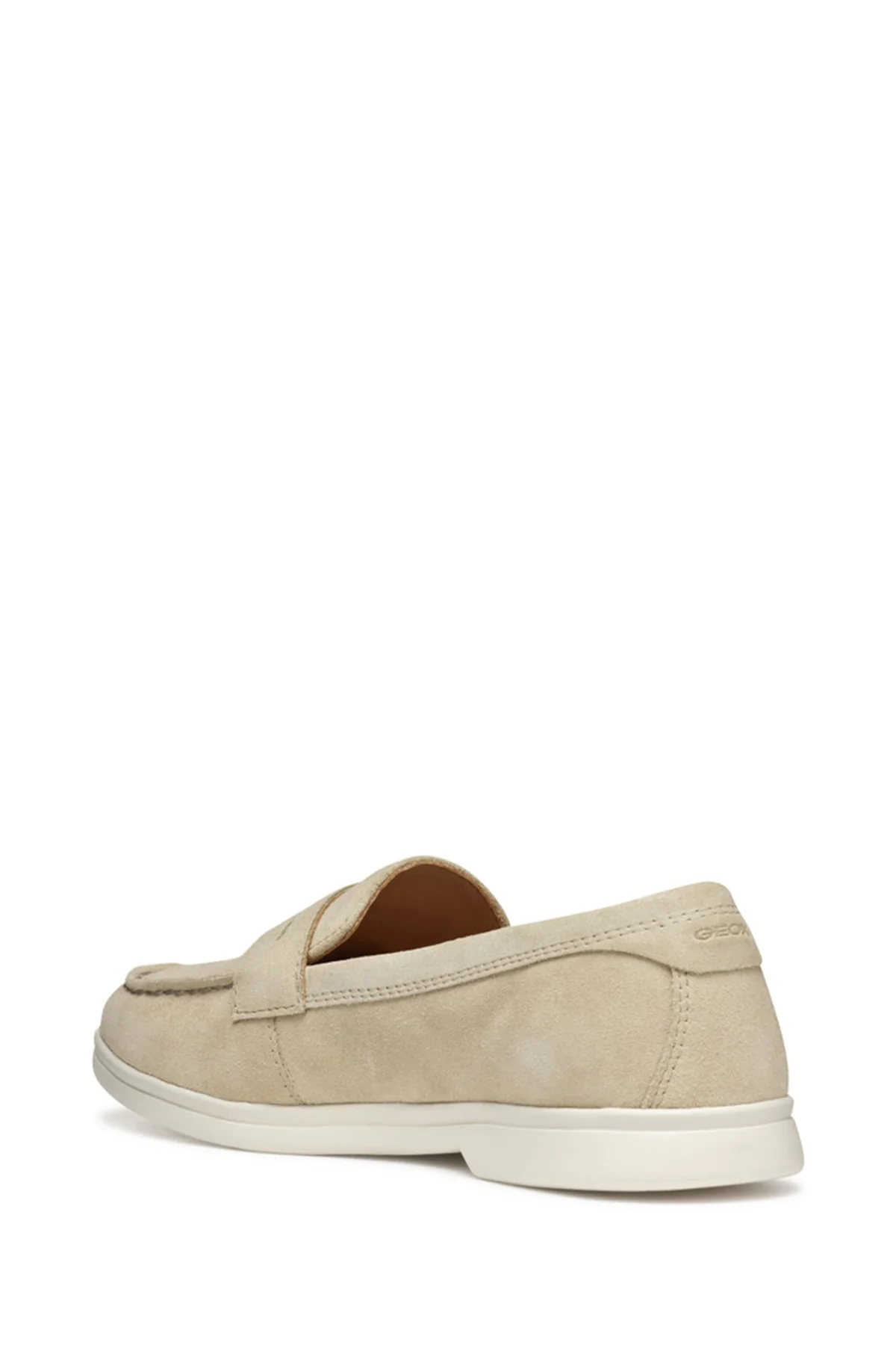 Geox Kadın Vizon Xand 3 Süet Deri Maskülen Loafer - Image 3
