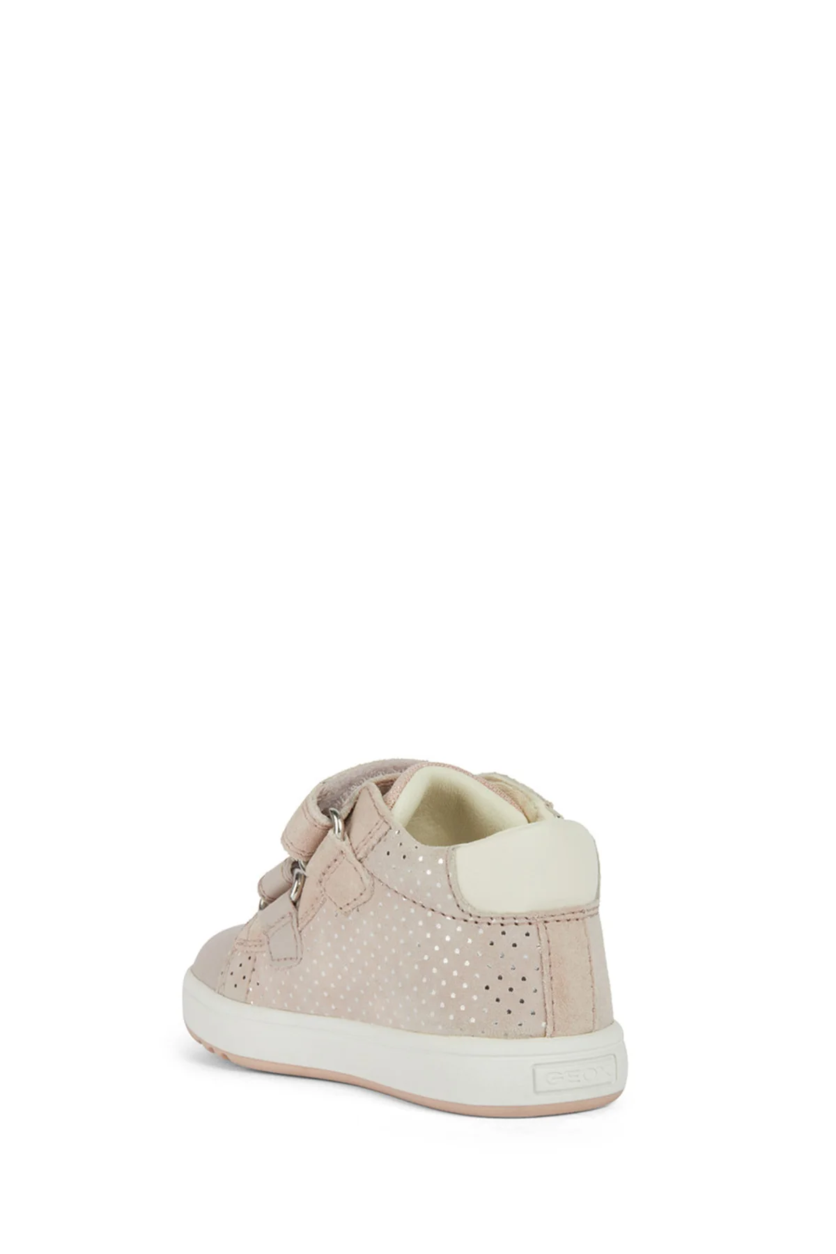 Geox Kız Bebek Bej Biglia Bantlı Süet Sneaker - Image 3