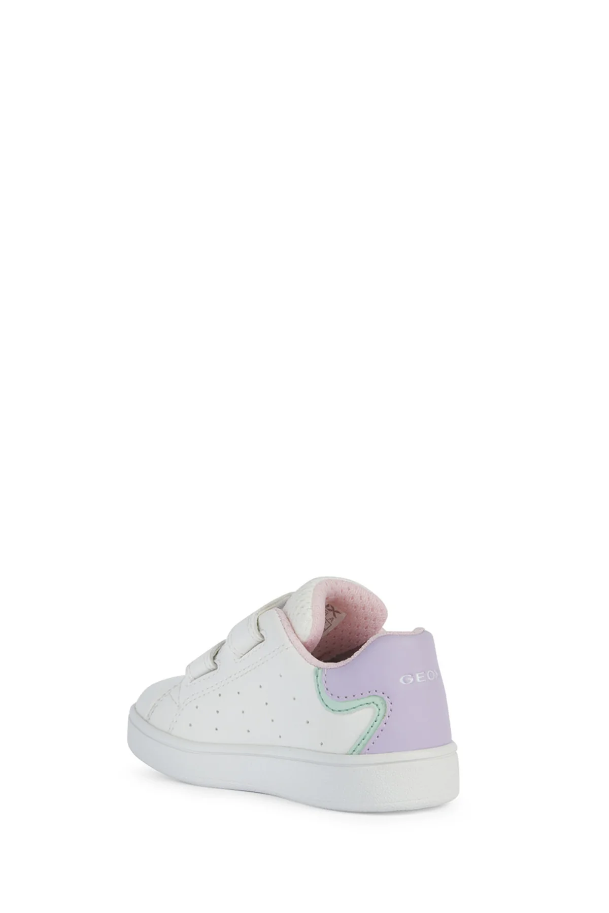 Geox Kız Bebek Beyaz Eclyper Bantlı Deri Sneaker - Image 3