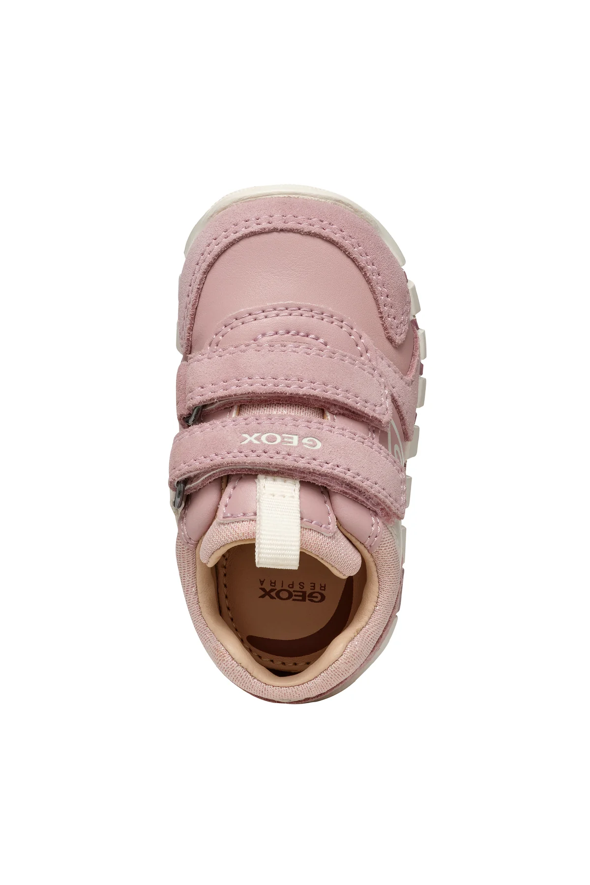 Geox Kız Bebek Pembe Iupidoo Bantlı Deri Sneaker - Image 8