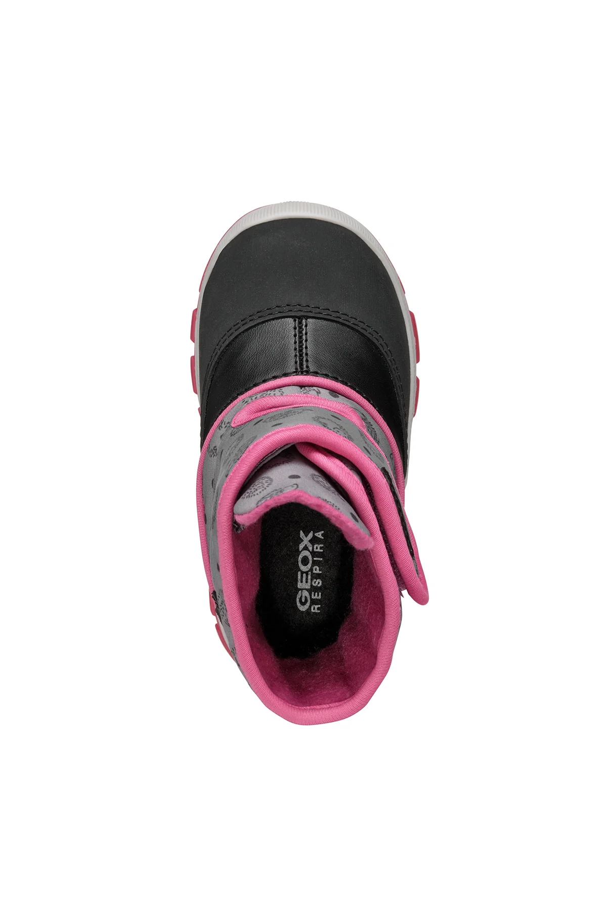 Geox Kız Bebek Siyah Flanfil Abx Bantlı Waterproof Deri Bot - Image 6