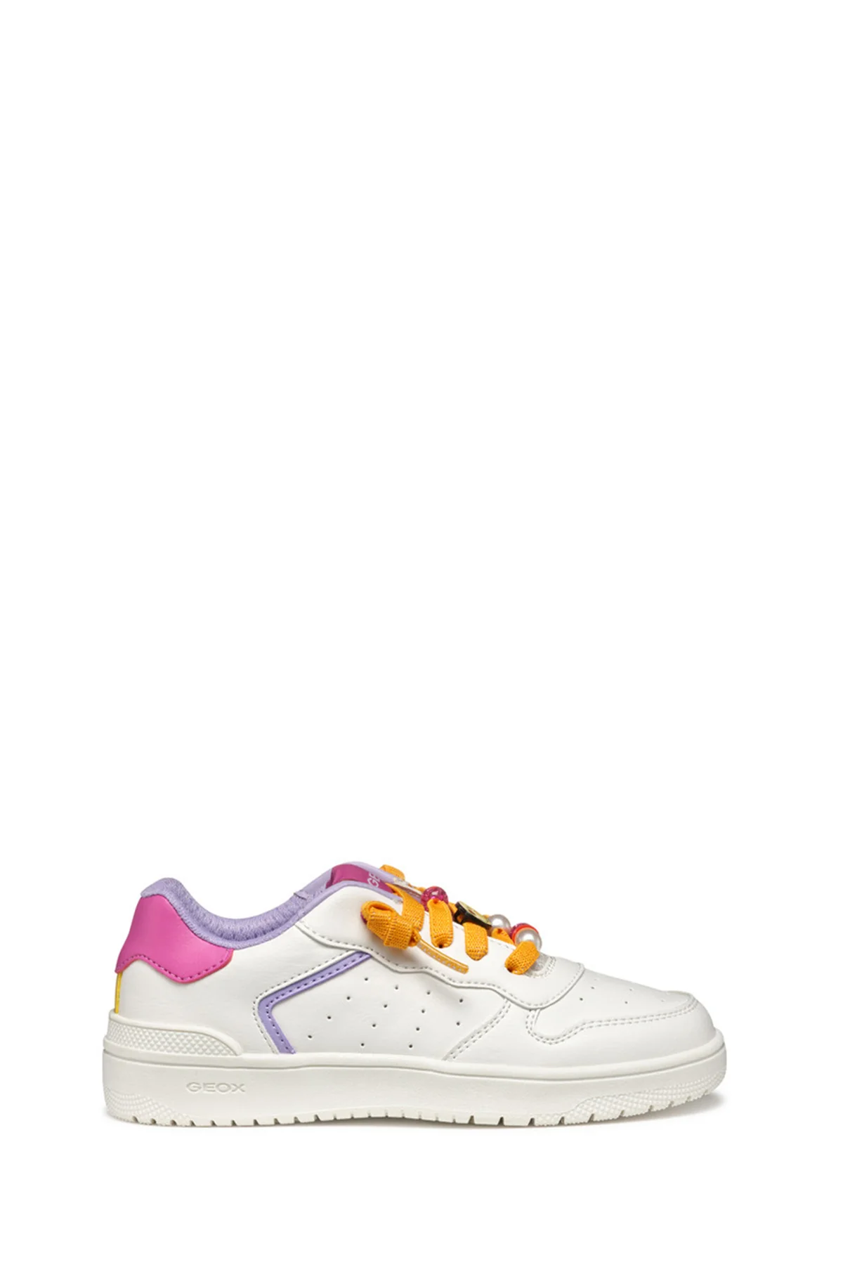 Geox Kız Çocuk Beyaz J Washiba Sneaker