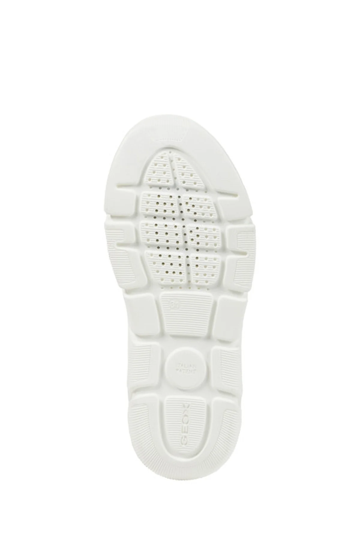 Geox Kız Çocuk Gri J Aril G. E - Shiny Knitt. Text Kumaş Sneaker - Image 6