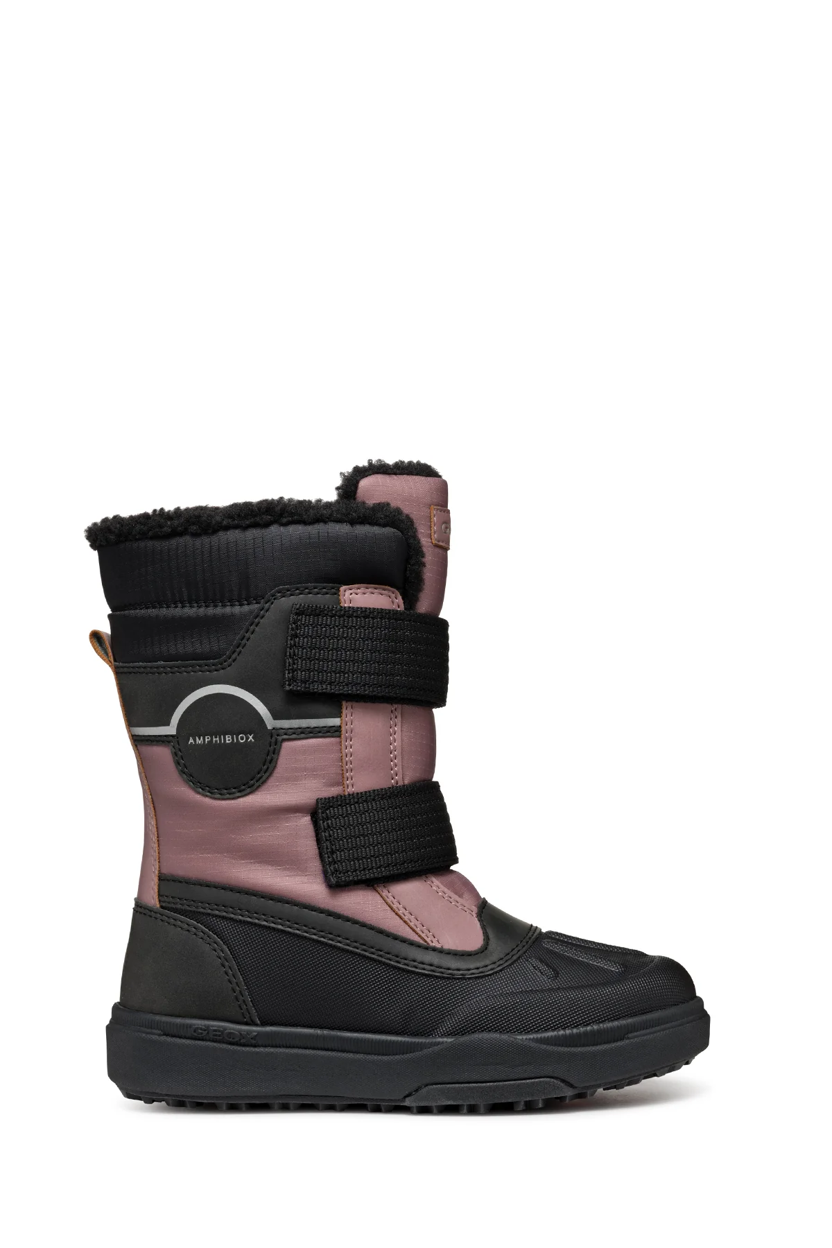 Geox Kız Çocuk Siyah Bunshee Waterproof Kar Botu