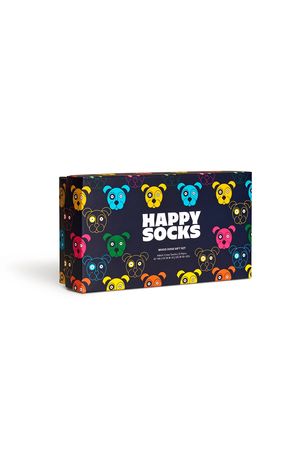 Happy Socks Erkek Çok Renkli Desenli Pamuklu 3’lü Çorap Seti - Image 7