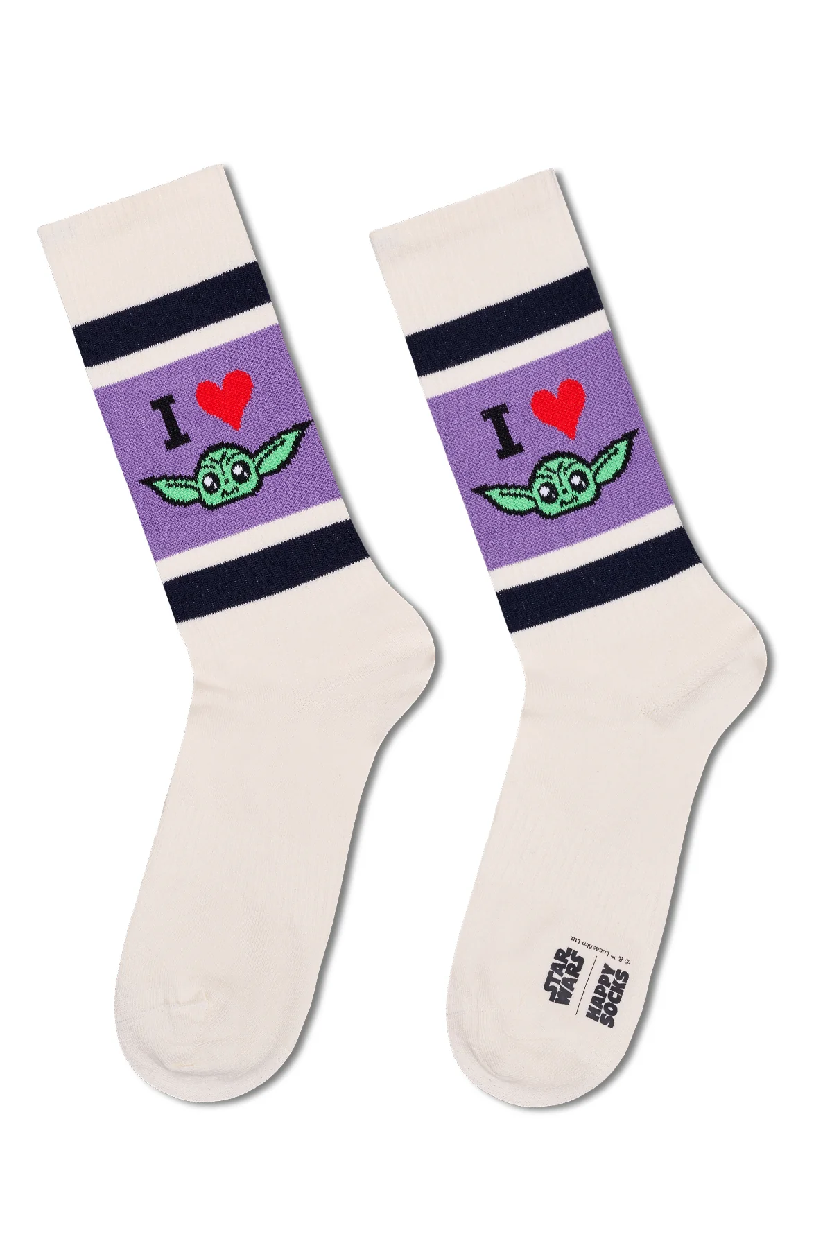 Happy Socks Erkek Çok Renkli Star Wars Mandalorian Temalı 6'lı Çorap Seti - Image 6