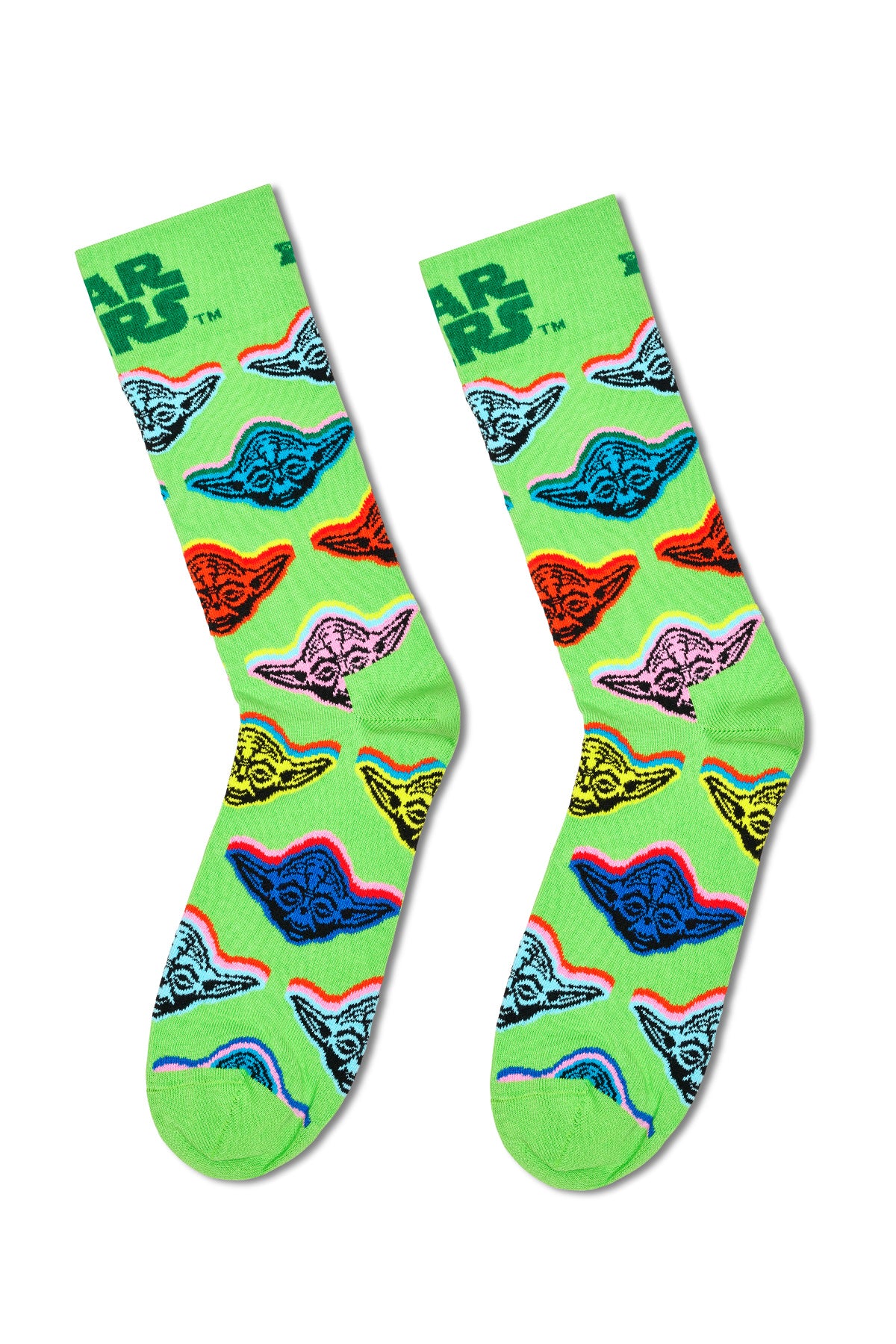 Happy Socks Erkek Çok Renkli Star Wars Desenli 3’lü Çorap Seti - Image 3