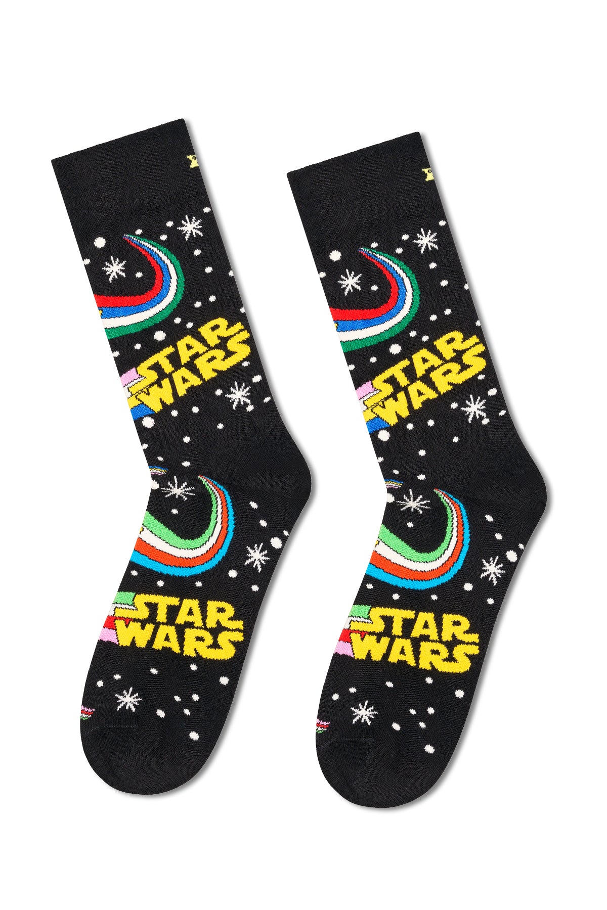 Happy Socks Erkek Çok Renkli Star Wars Desenli 3’lü Çorap Seti - Image 5