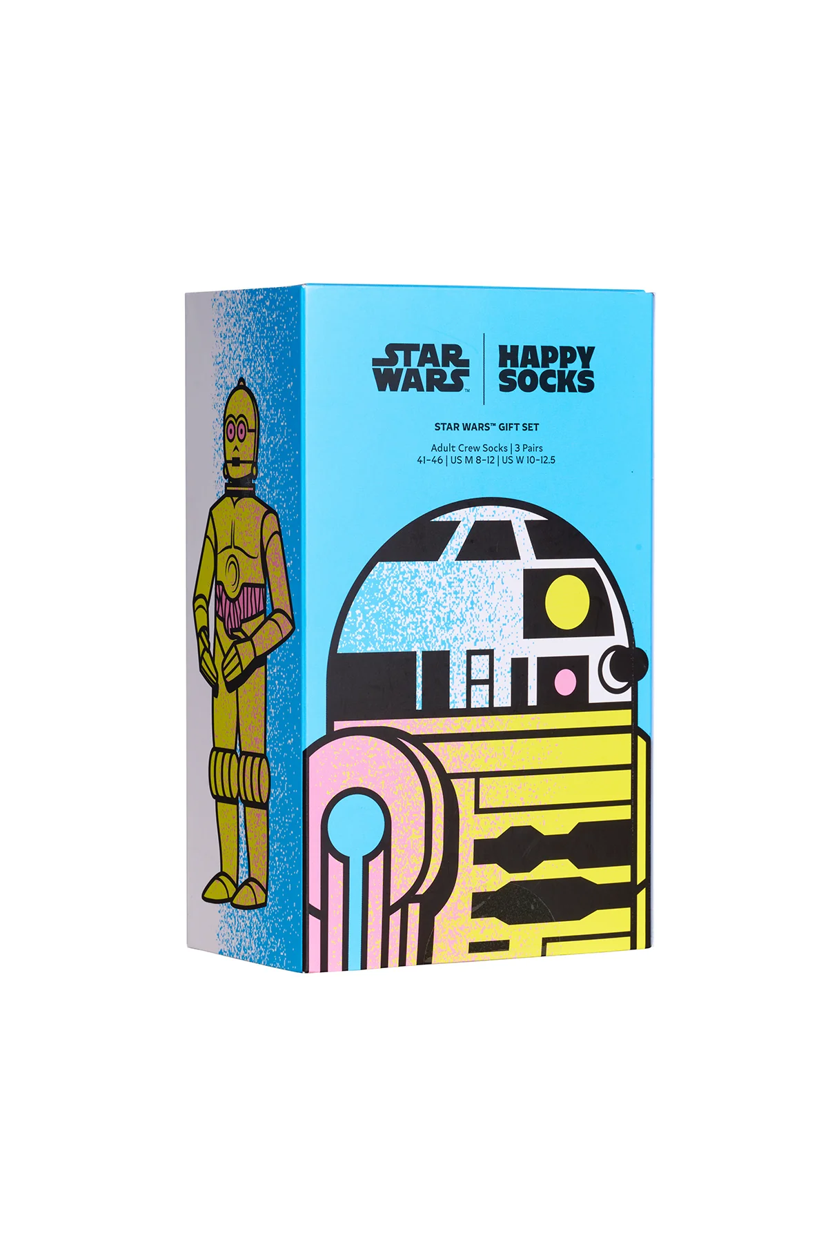 Happy Socks Erkek Çok Renkli Star Wars Desenli 3’lü Çorap Seti - Image 6