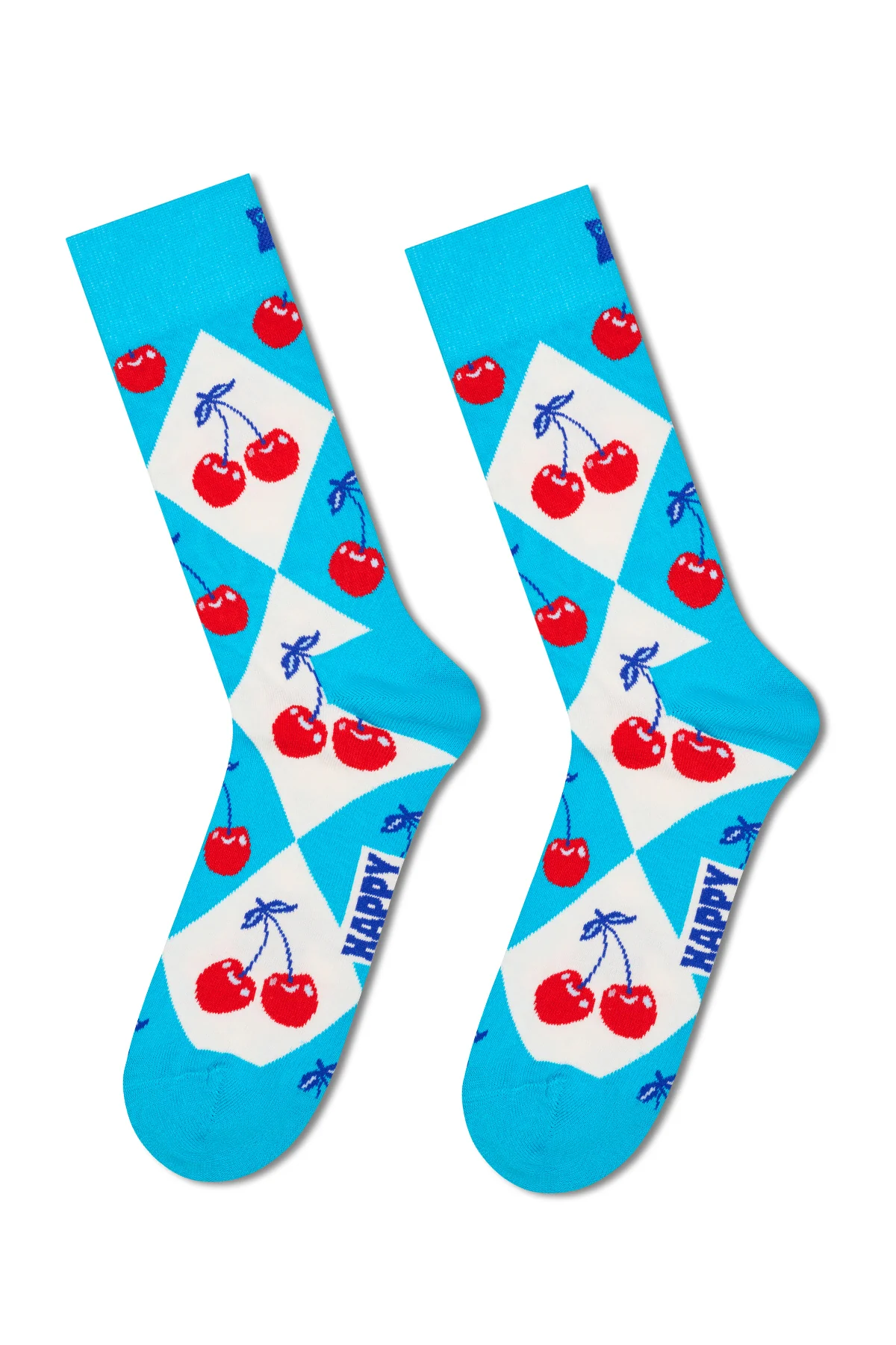 Happy Socks Kadın Çok Renkli Desenli Pamuklu 3’lü Çorap Seti - Image 3