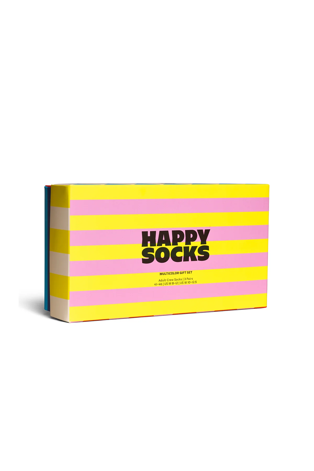 Happy Socks Kadın Çok Renkli Desenli Pamuklu 3’lü Çorap Seti - Image 7