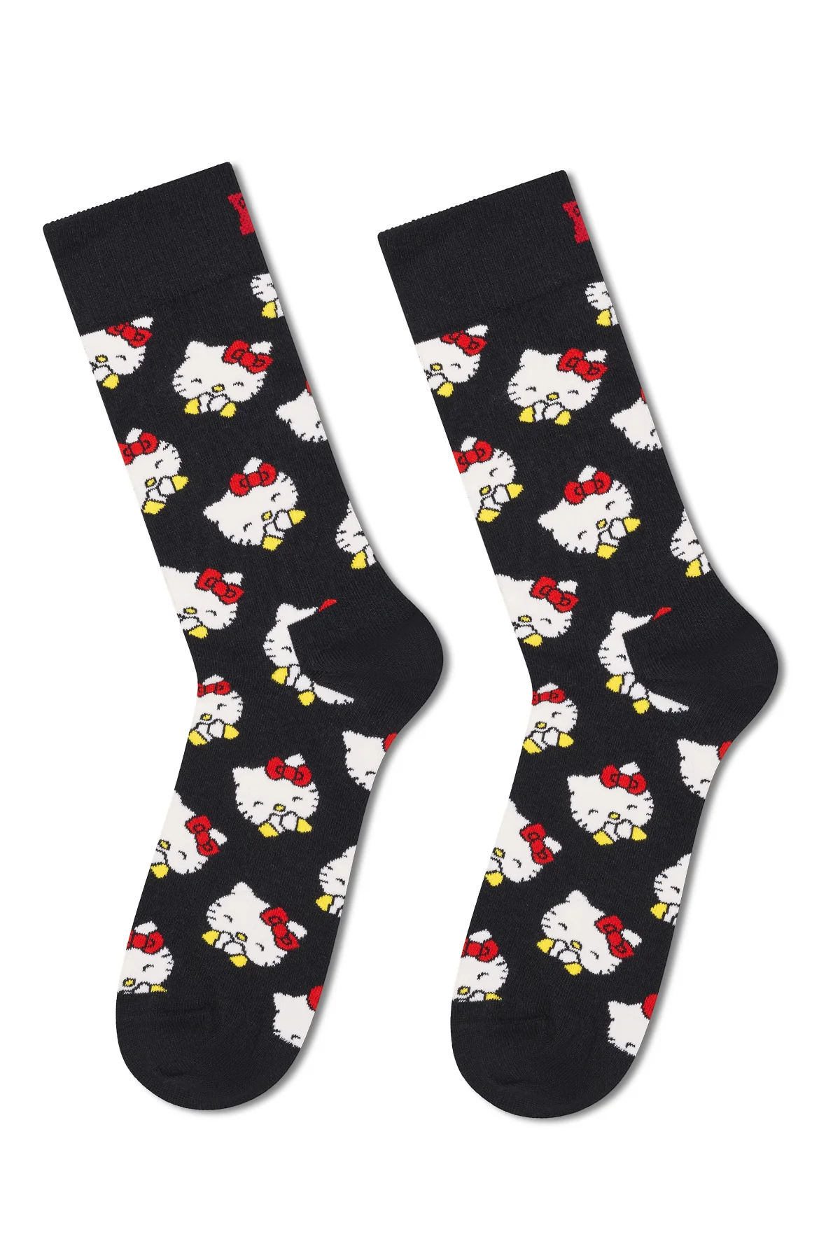 Happy Socks Kadın Çok Renkli Hello Kitty Temalı 6'lı Çorap Seti - Image 3