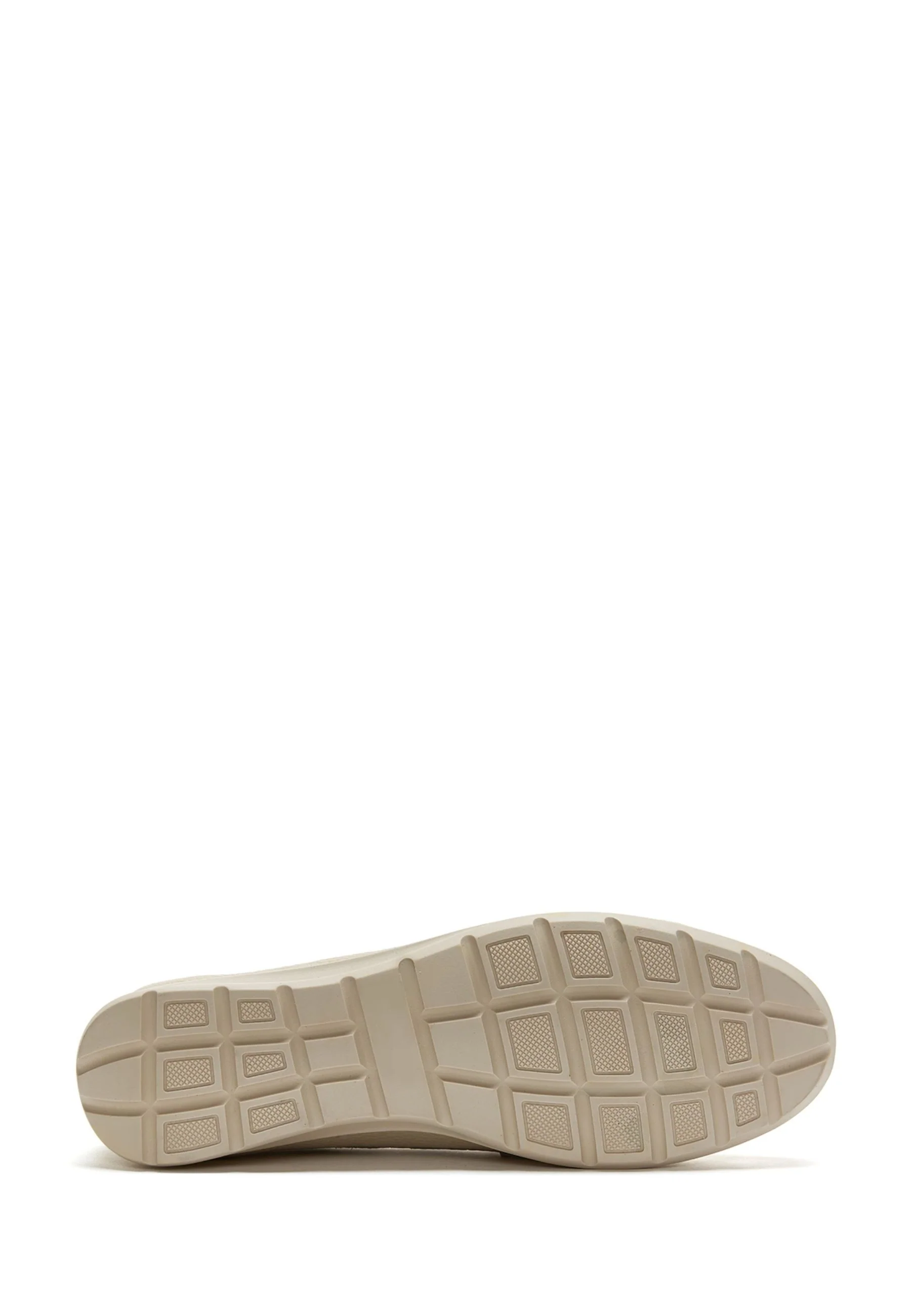 Kadın Bej Deri Comfort Loafer - Image 3