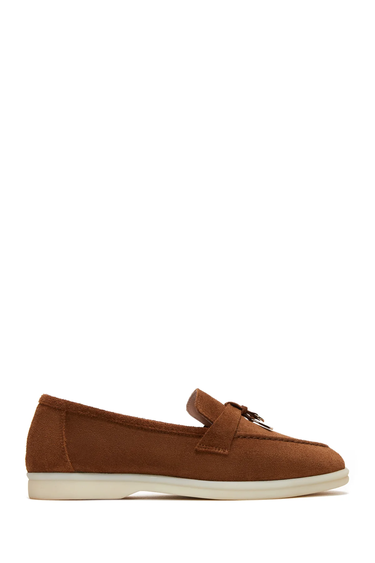 Kadın Deri Süet Loafer