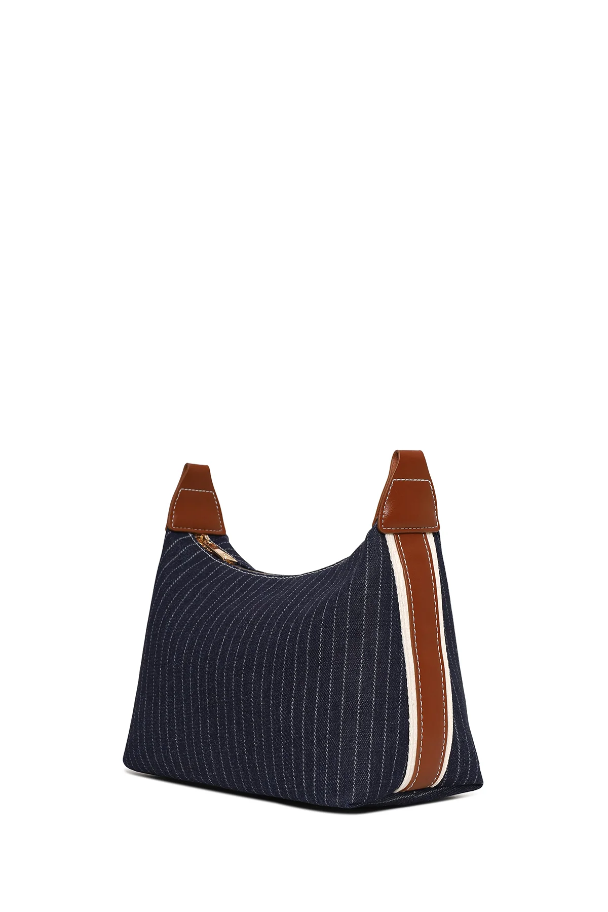 Kadın Mavi Jean Uzun Askılı Omuz Çantası - Image 8