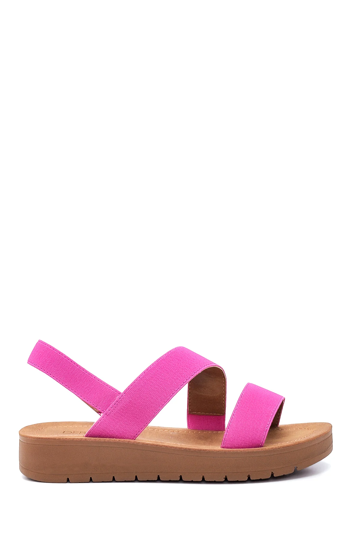 Kadın Pembe Casual Düz Sandalet