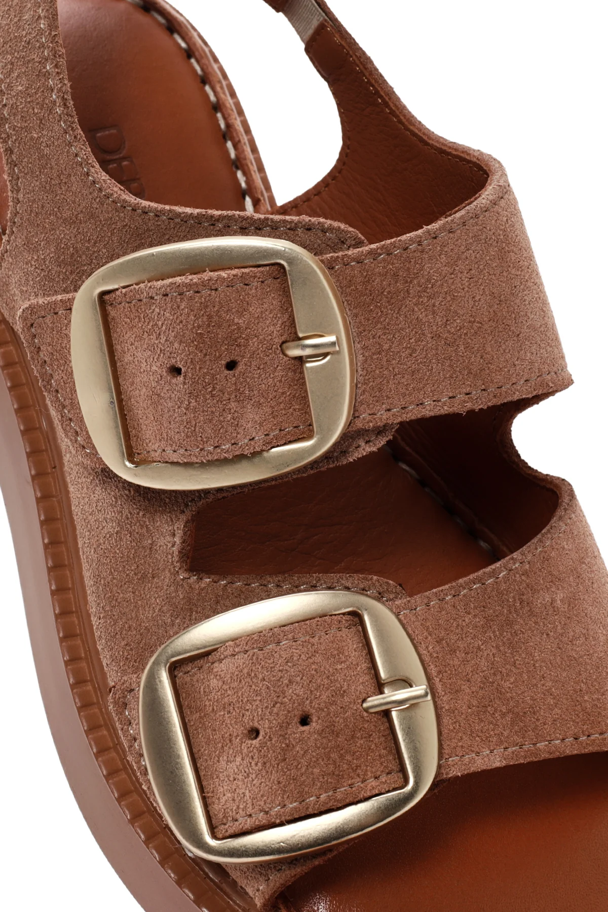 Kadın Pudra Deri Comfort Sandalet - Image 12