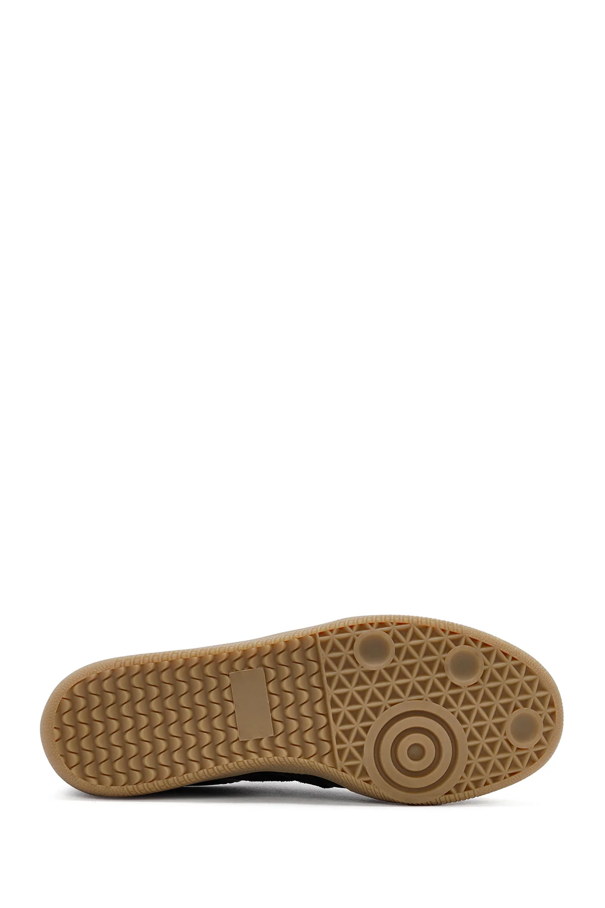Kadın Siyah Bağcıklı Deri Sneaker - Image 4