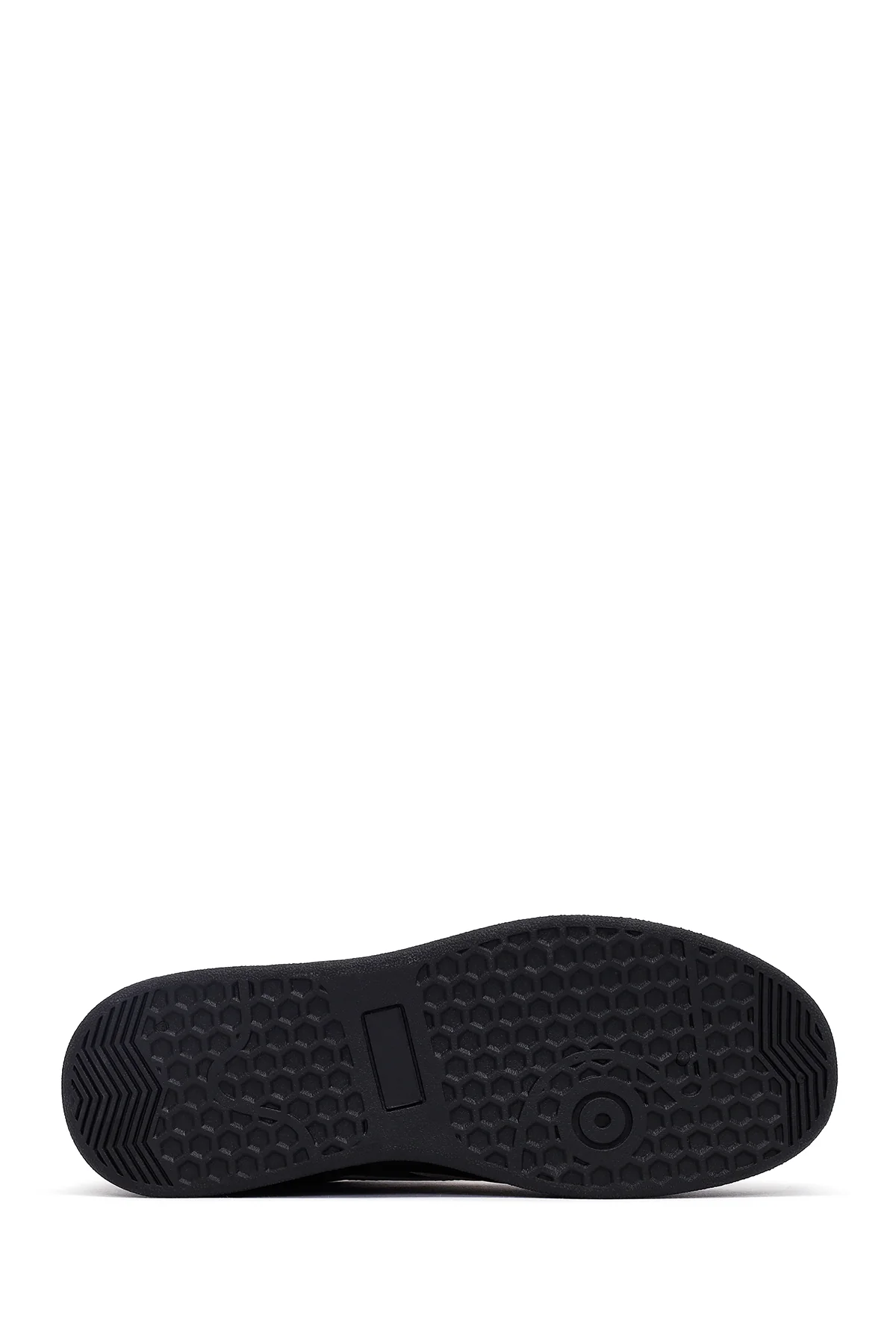 Kadın Siyah Bağcıklı Kalın Tabanlı Sneaker - Image 4