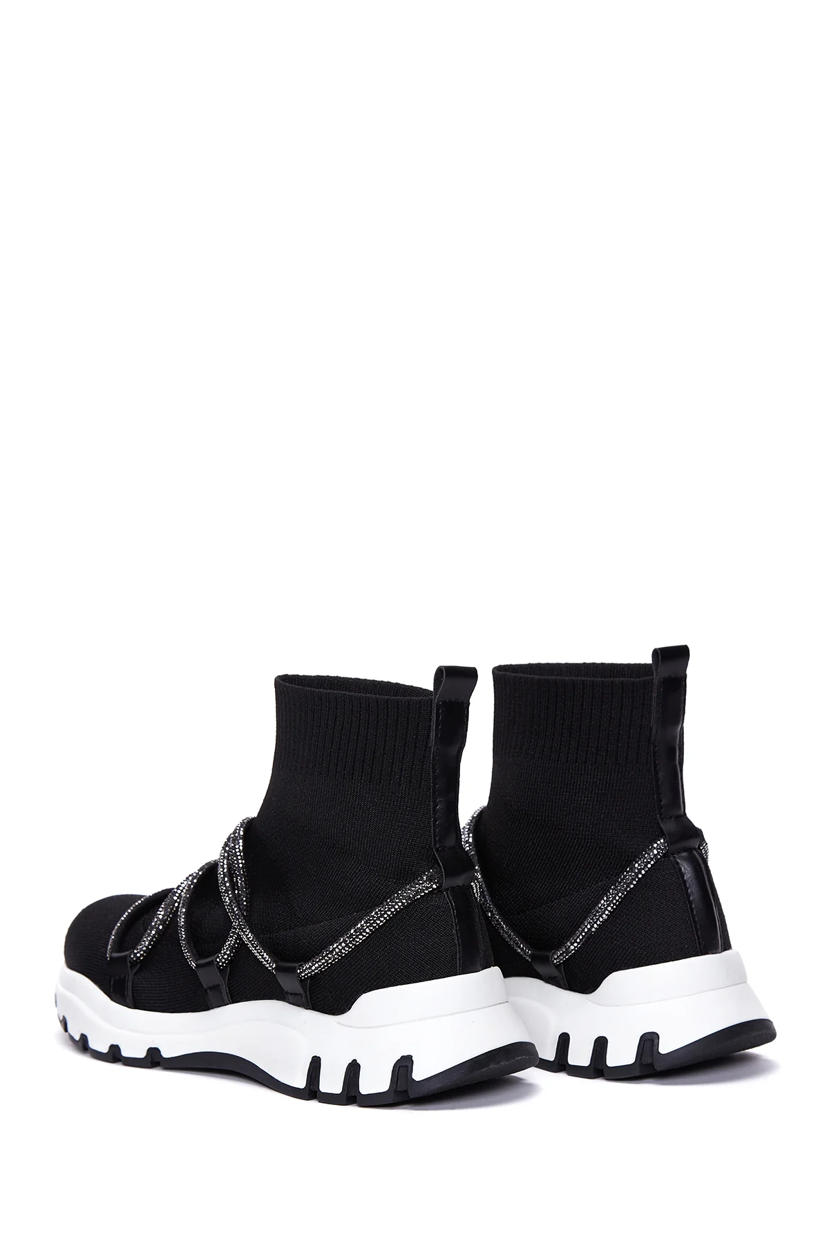 Kadın Siyah Bilekli Sneaker - Image 5