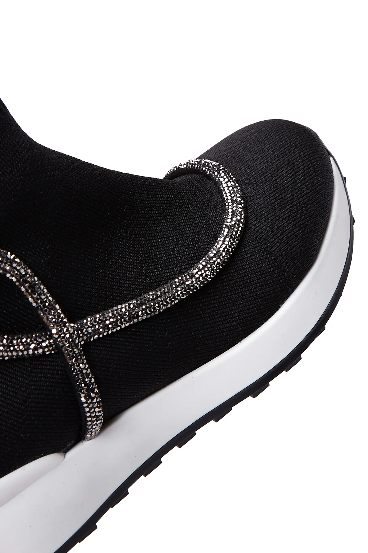 Kadın Siyah Bilekli Sneaker - Image 7