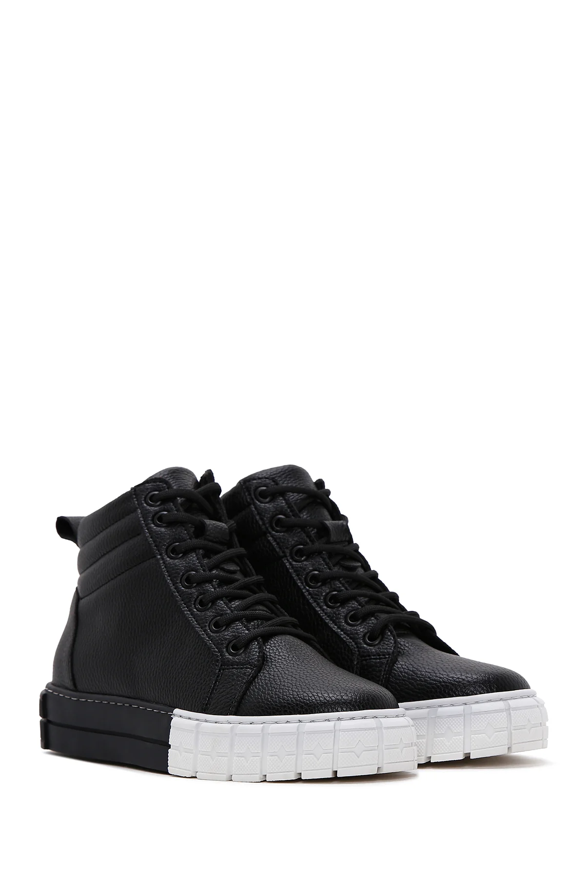 Kadın Siyah Bilekli Sneaker - Image 3