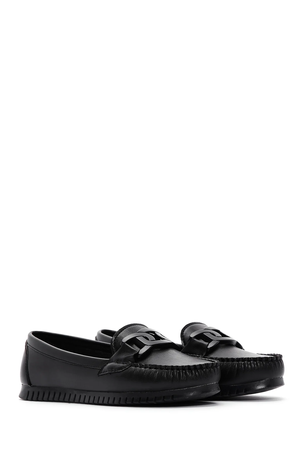 Kadın Siyah Casual Loafer - Image 3