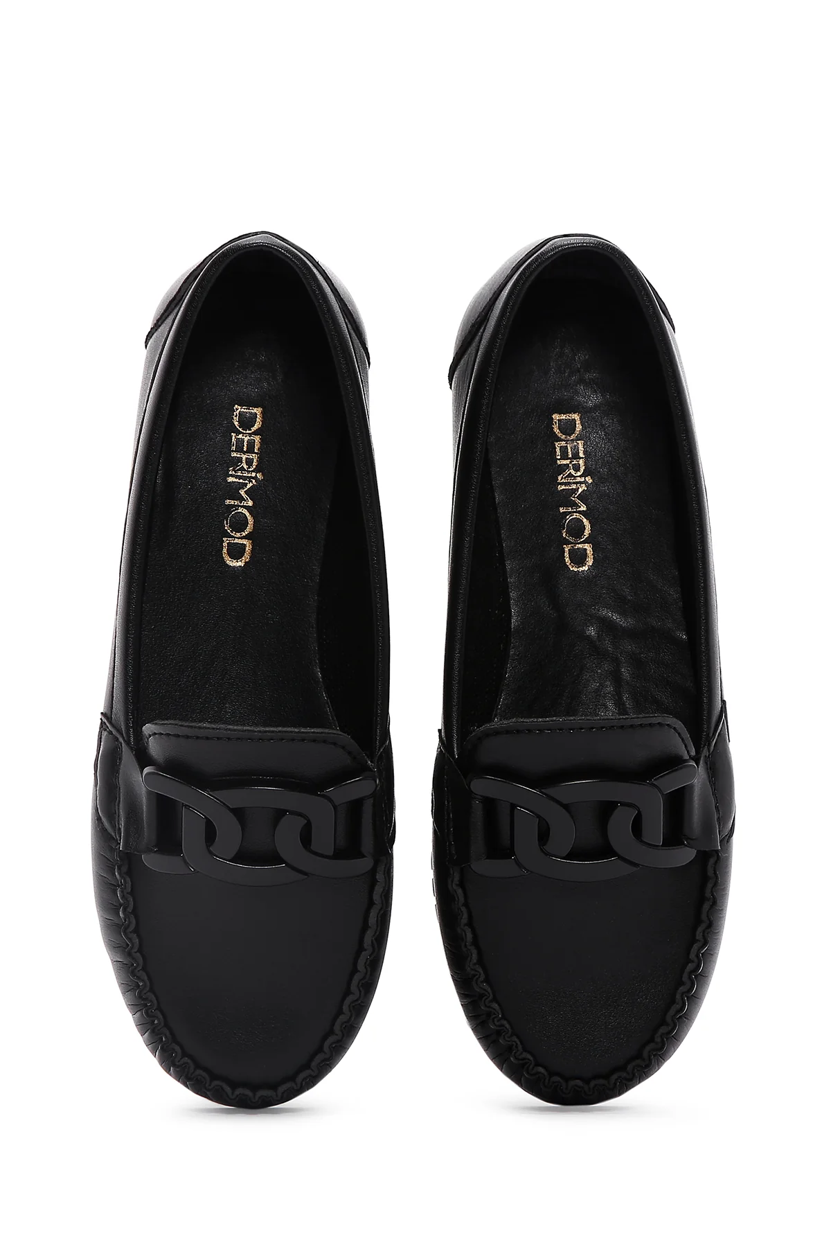 Kadın Siyah Casual Loafer - Image 6