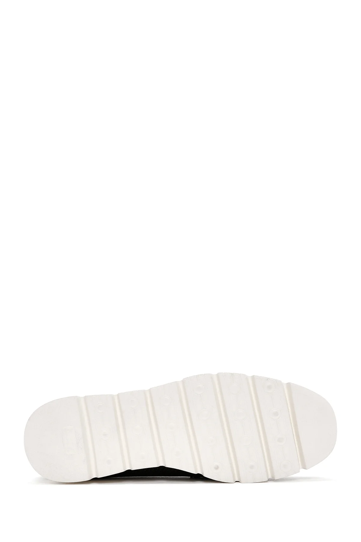Kadın Siyah Deri Comfort Loafer - Image 4