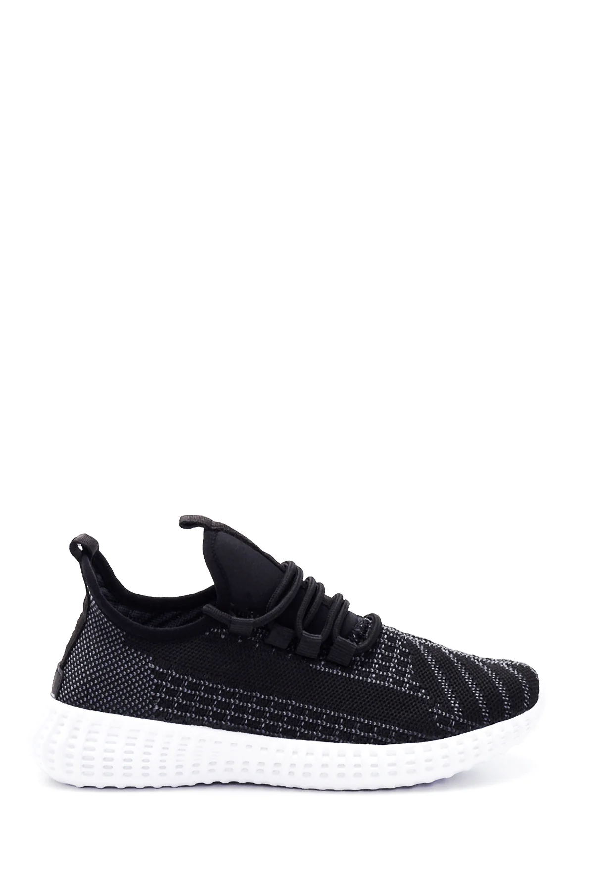 Kadın Siyah Desenli Sneaker