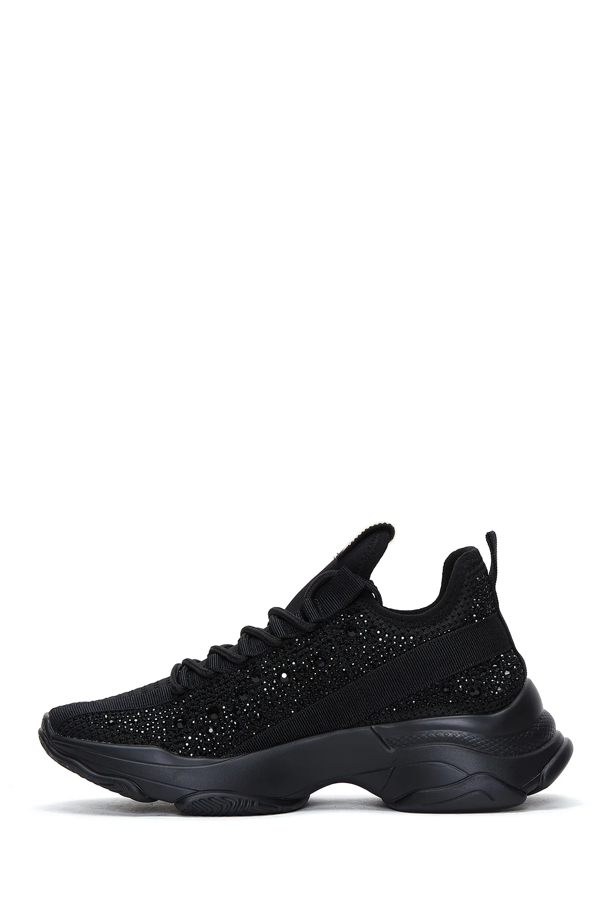 Kadın Siyah Kalın Tabanlı Sneaker - Image 2