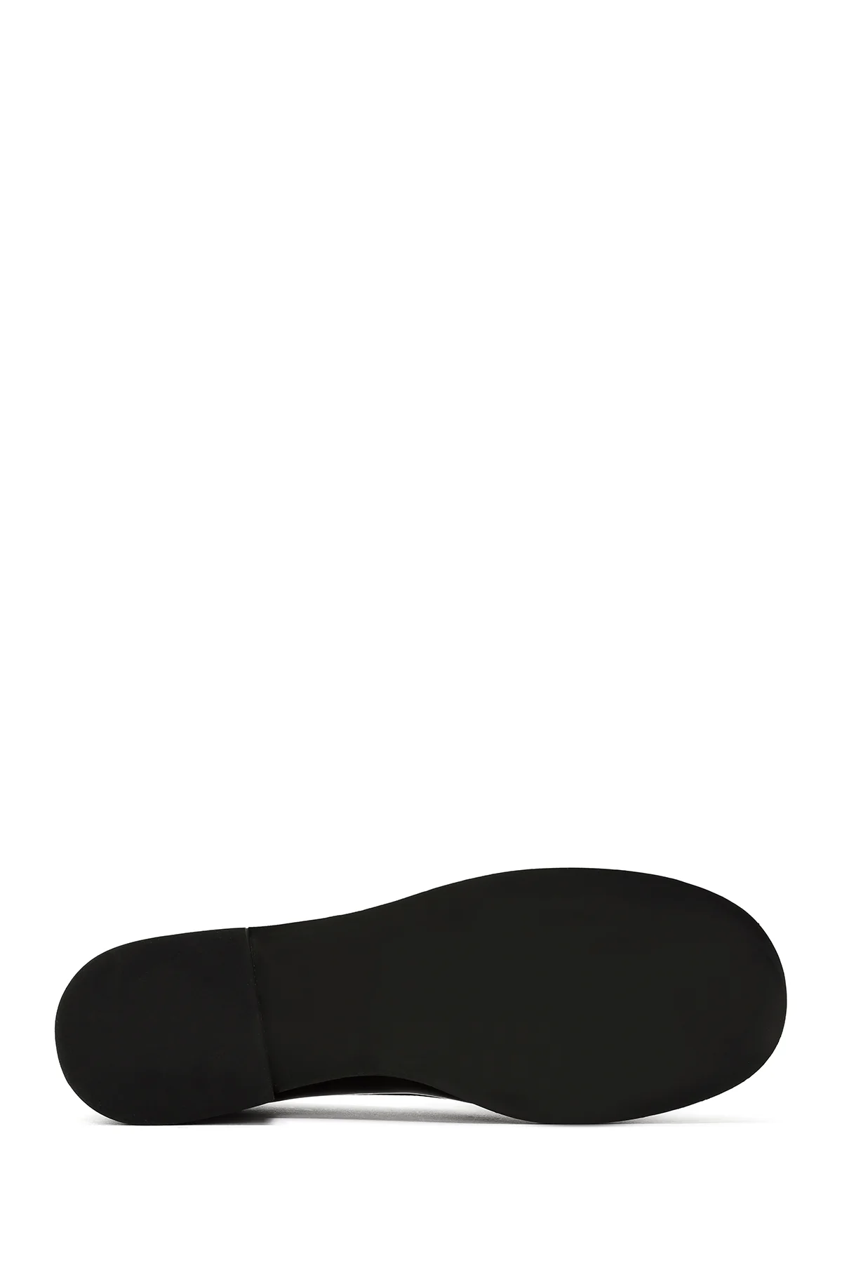 Kadın Siyah Klasik Deri Loafer - Image 4