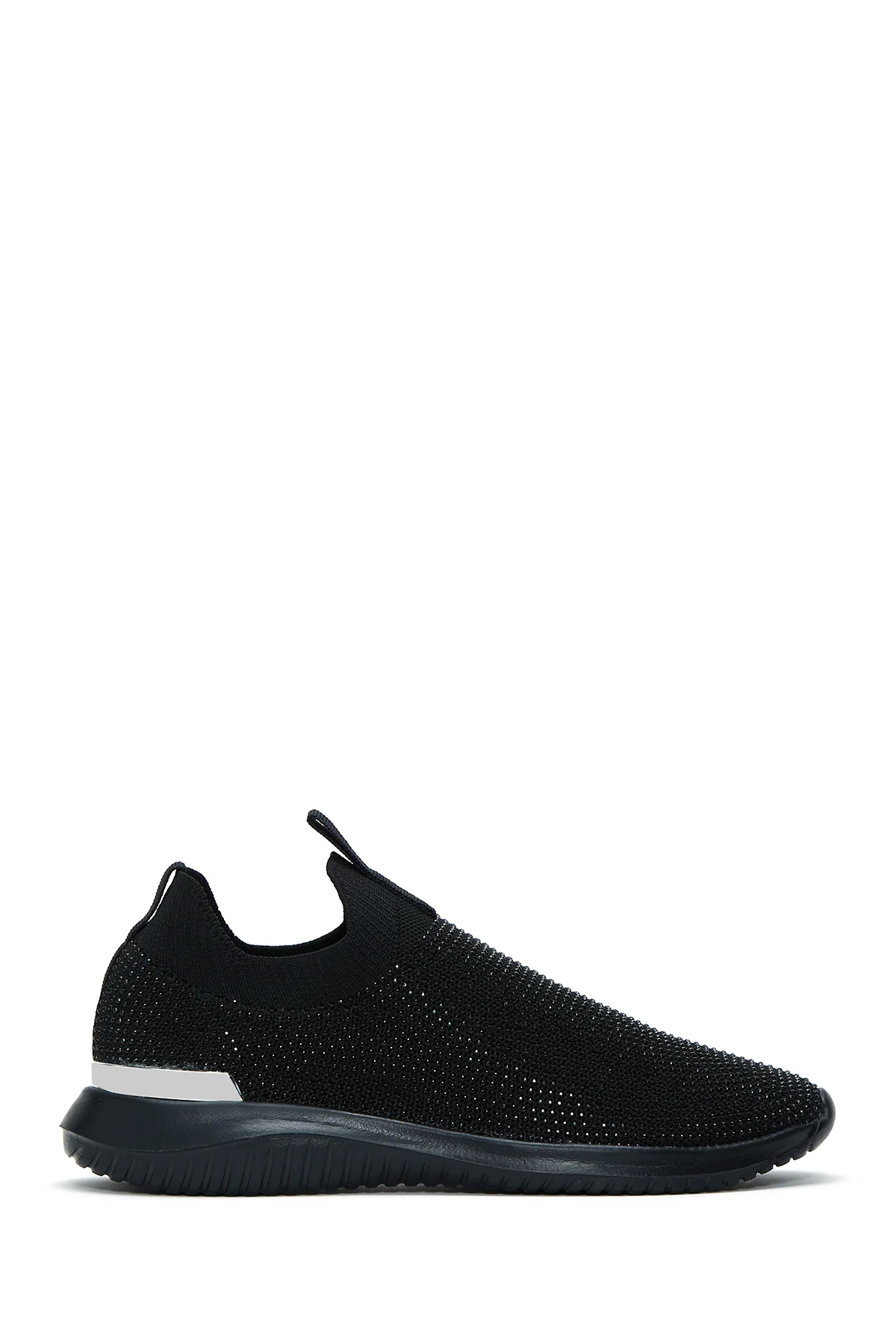 Kadın Siyah Taşlı Sneaker