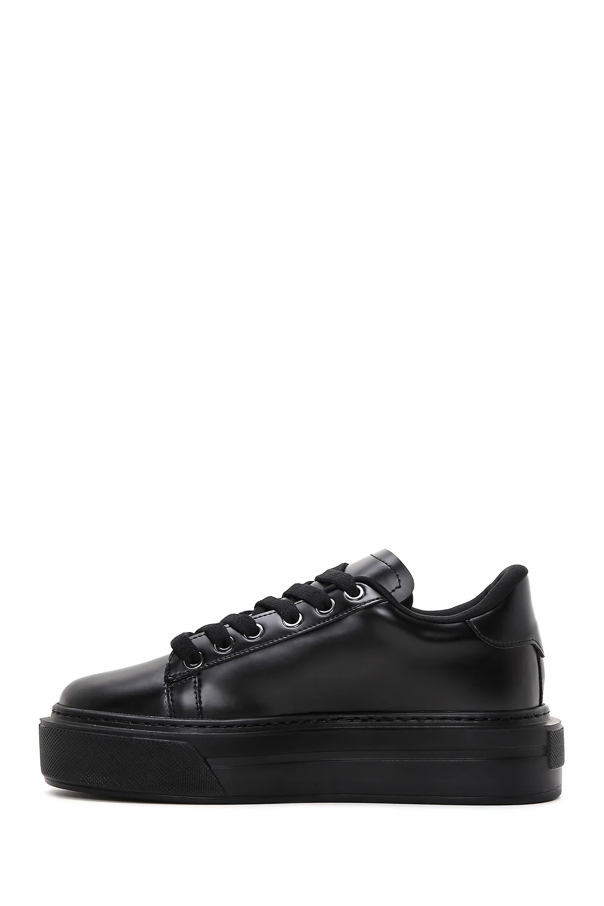 Kadın Siyah Taşlı Sneaker - Image 2