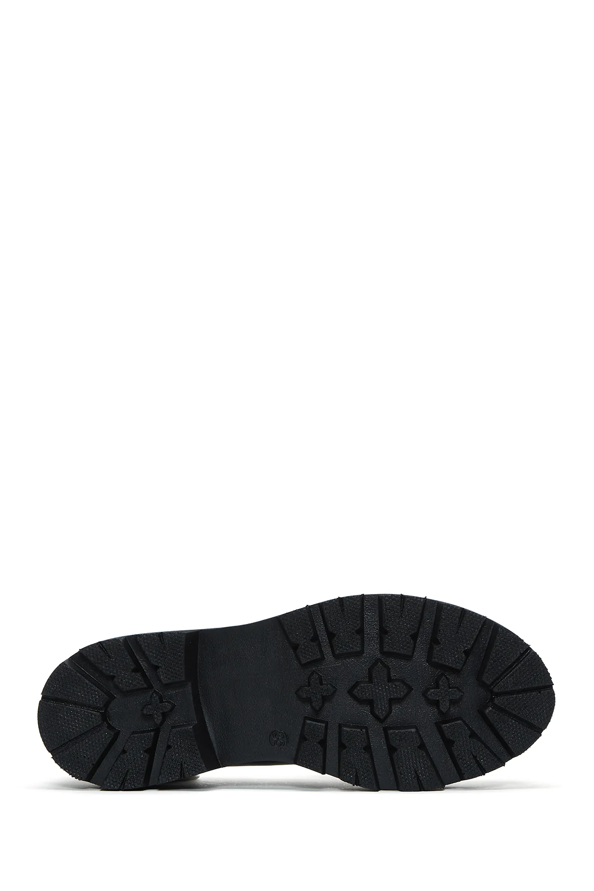 Kadın Siyah Tokalı Loafer - Image 3