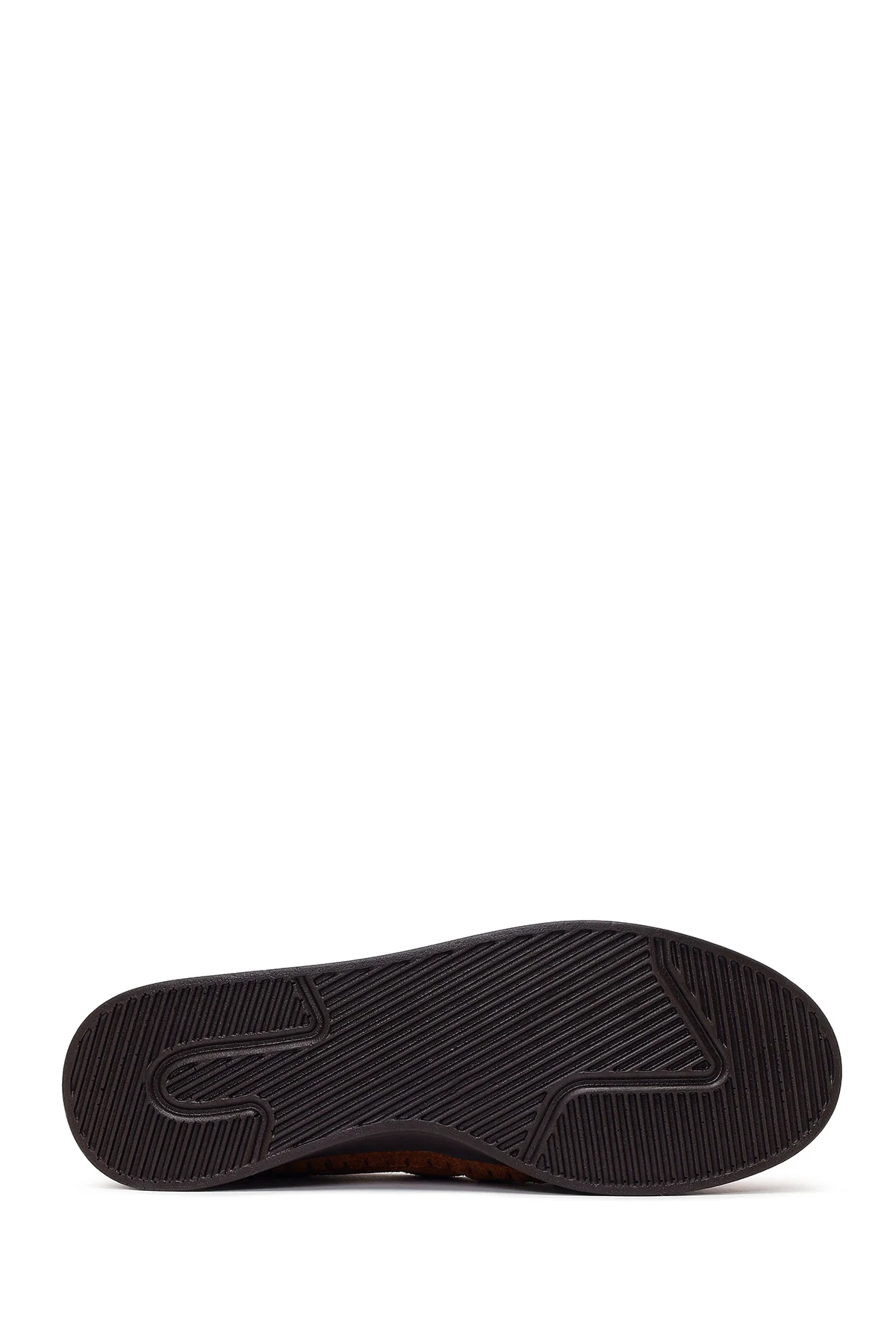 Kadın Taba Kalın Tabanlı Süet Deri Konfor Loafer - Image 5