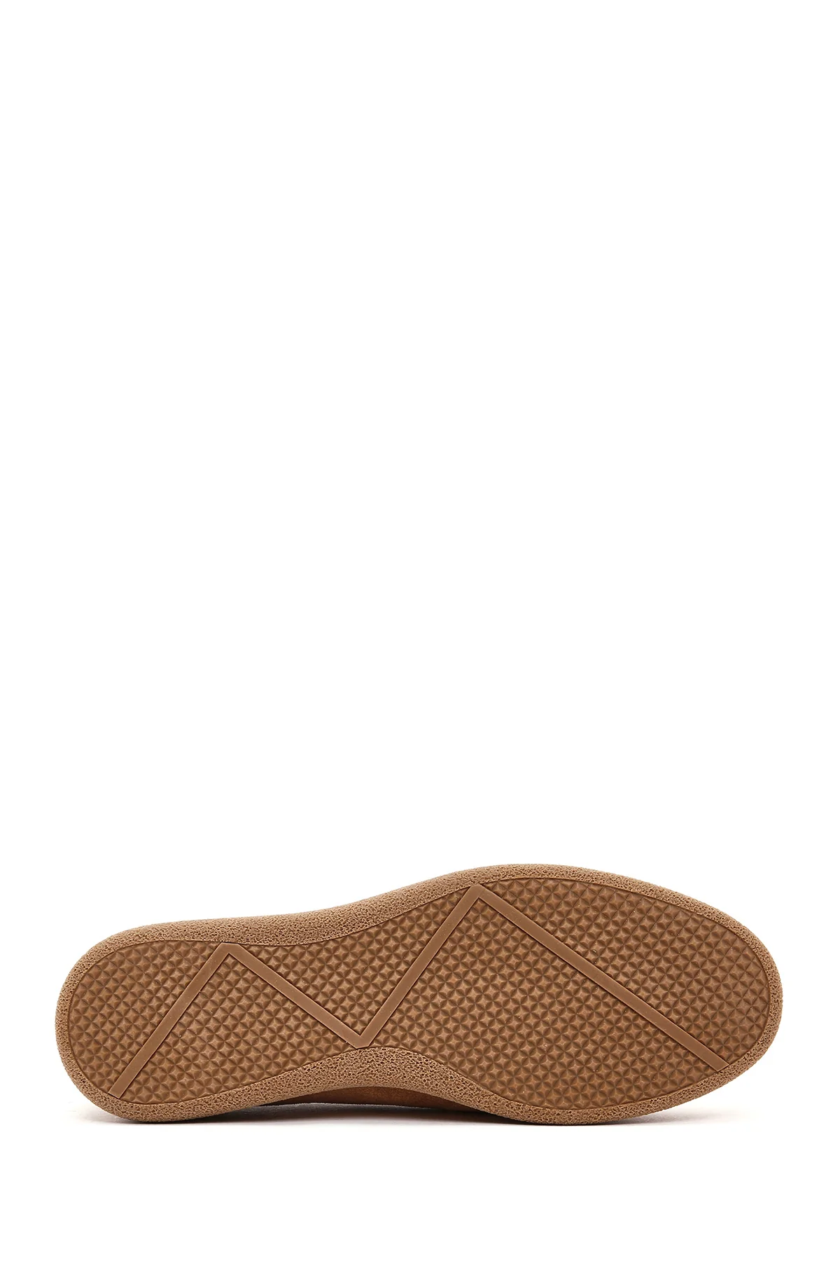 Kadın Taba Süet Deri Comfort Loafer - Image 4