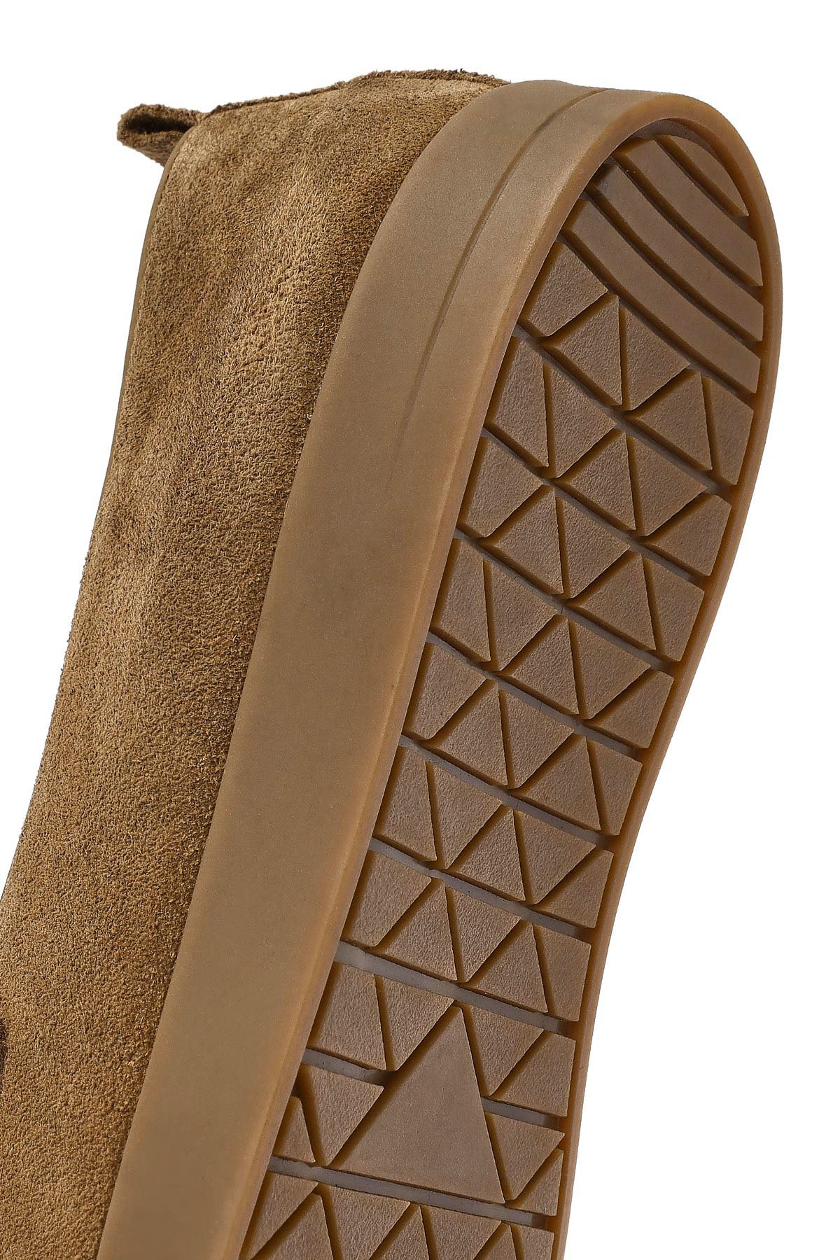 Kadın Taba Süet Deri Loafer - Image 10