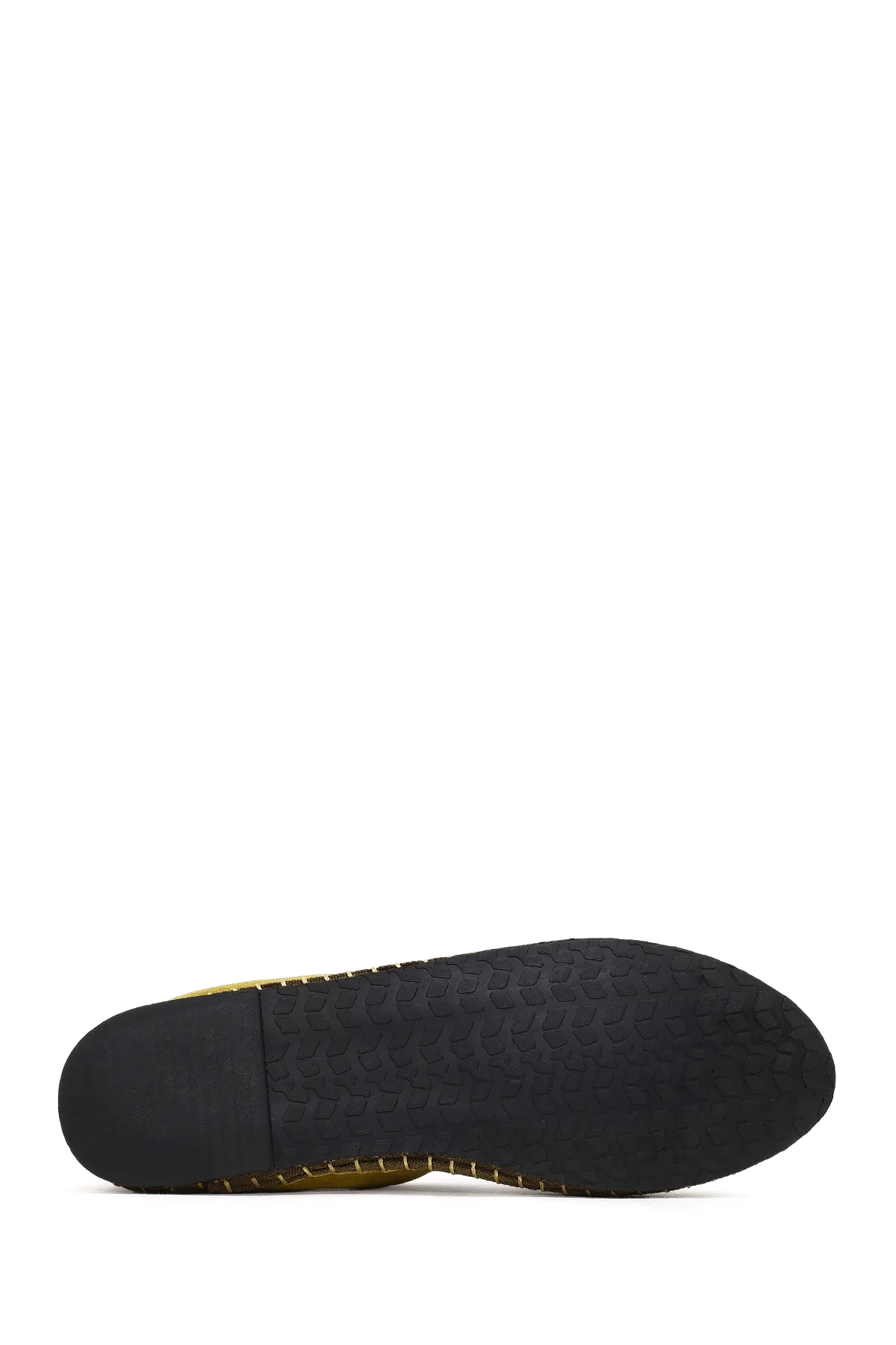 Kadın Yeşil Kumaş Loafer - Image 4