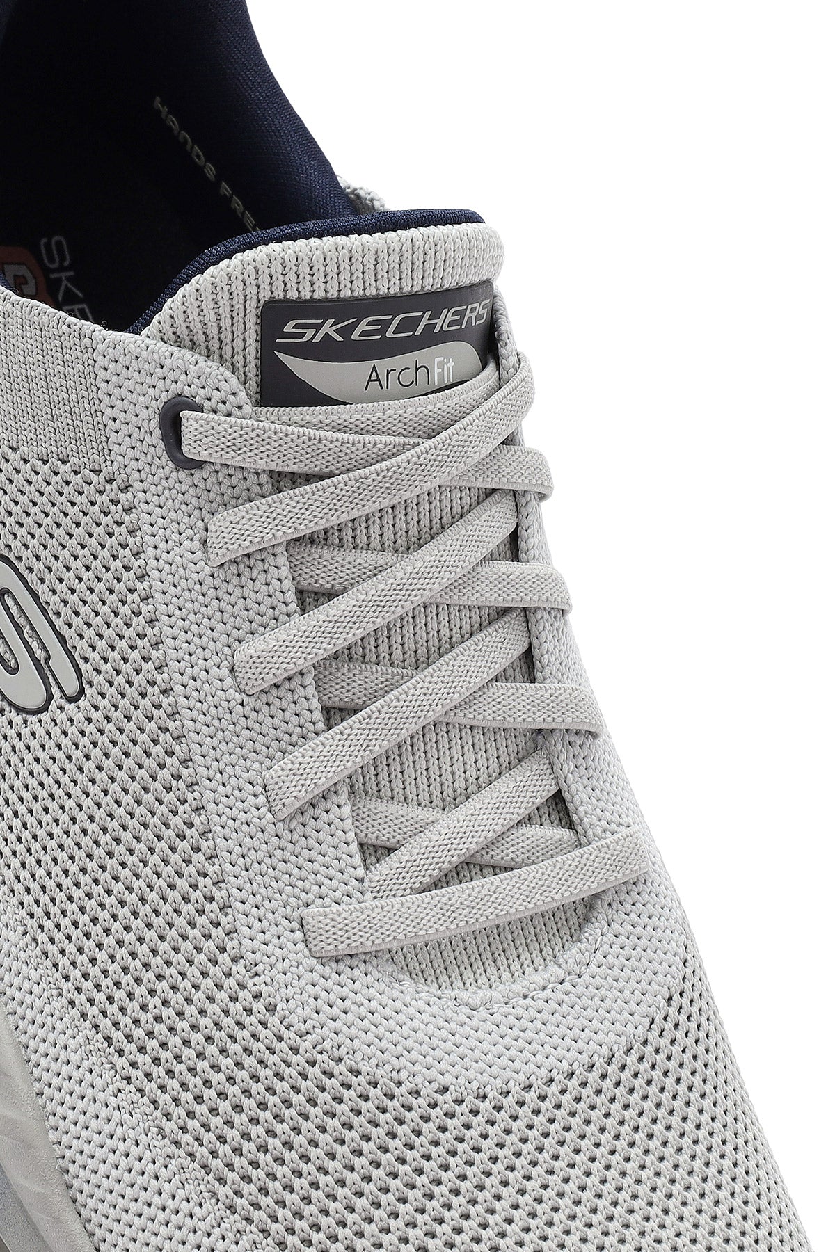 Skechers Erkek Gri Arch Fit Orvan - Kincade Bağcıklı Kalın Tabanlı Sneaker - Image 9