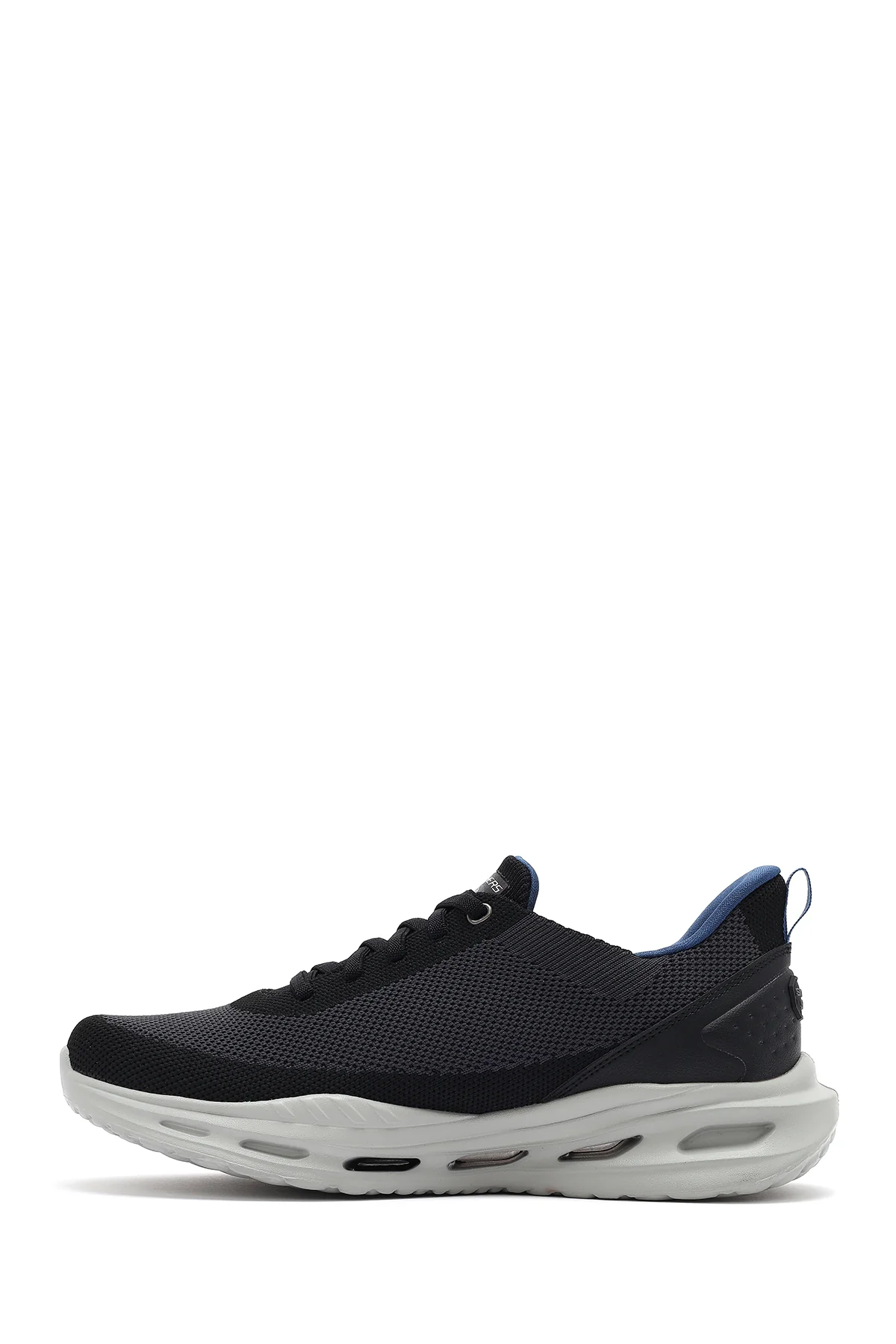 Skechers Erkek Siyah Arch Fit Orvan - Kincade Bağcıklı Kalın Tabanlı Sneaker - Image 2