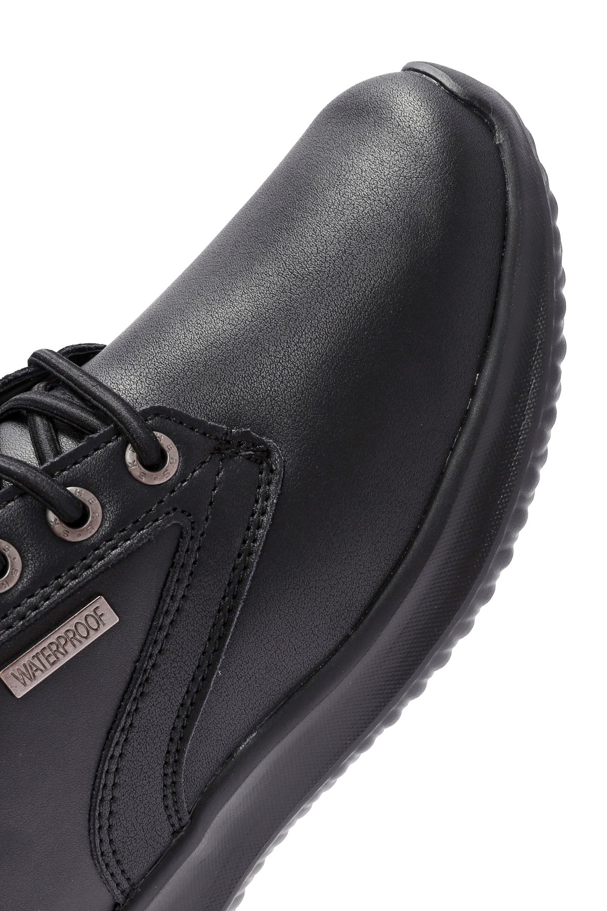 Skechers Erkek siyah Delson - Antigo Bağcıklı Deri Sneaker - Image 9