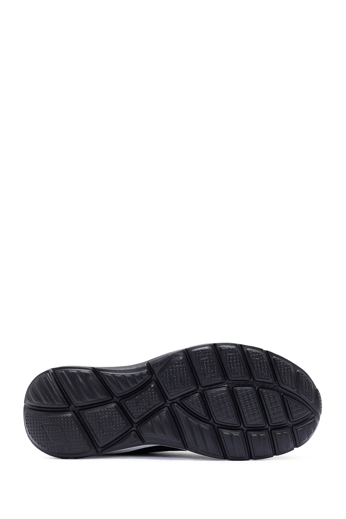 Skechers Erkek Siyah Equalizer Bağcıklı Kalın Tabanlı Sneaker - Image 4