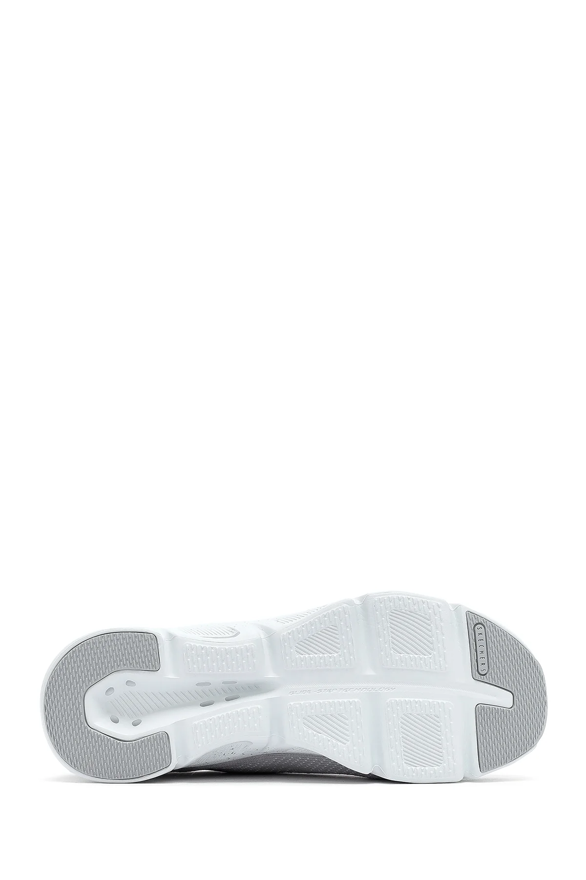 Skechers Kadın Gri Glide Step Gratify Bağcıklı Kumaş Sneaker - Image 4
