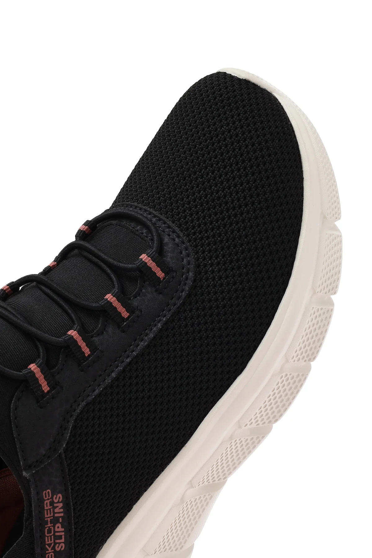 Skechers Kadın Siyah Bobs B Flex - Fan Fav Kalın Tabanlı Kumaş Sneaker - Image 9
